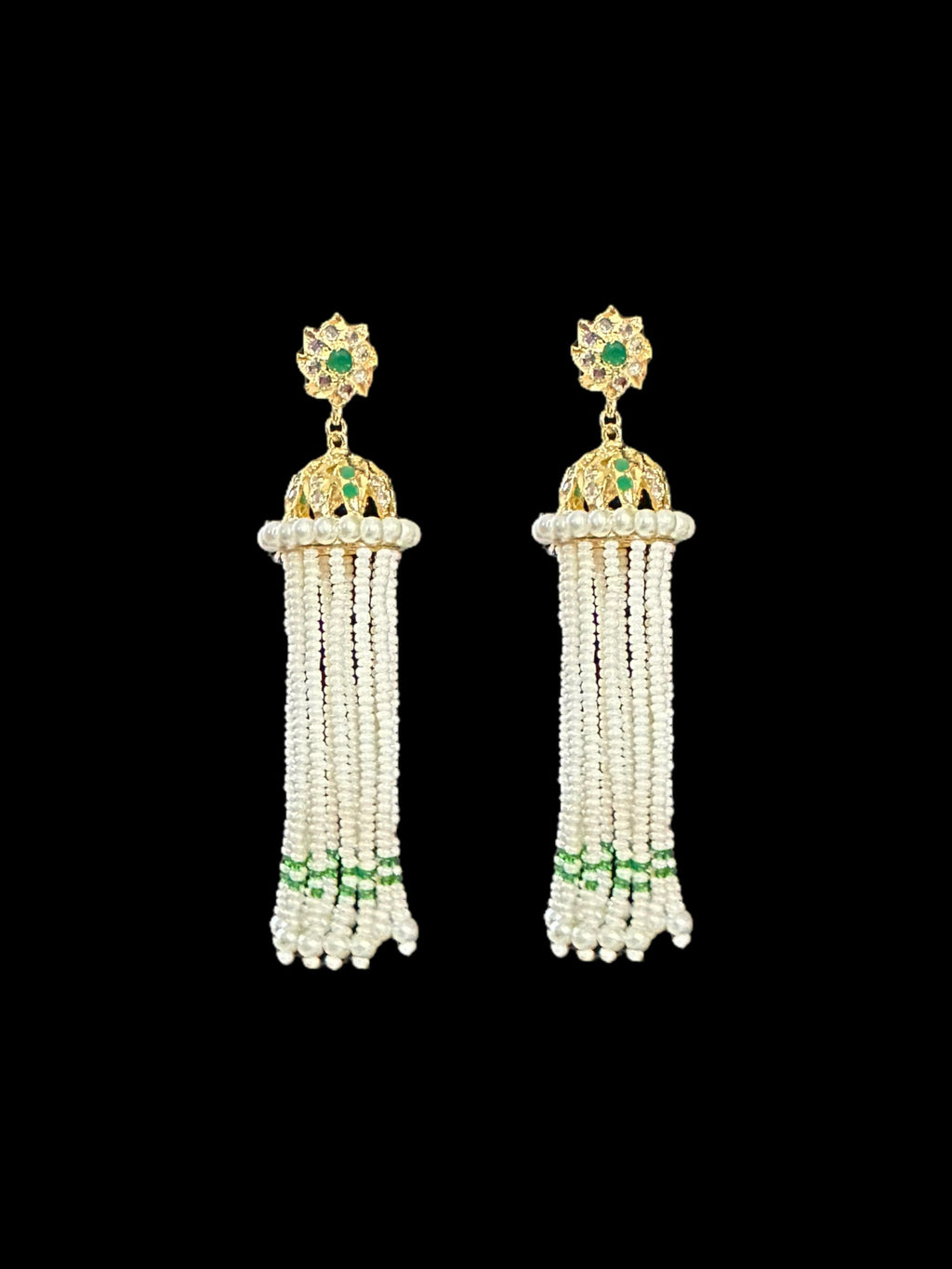 DER509 gold plated jhumka ( READY TO SHIP )