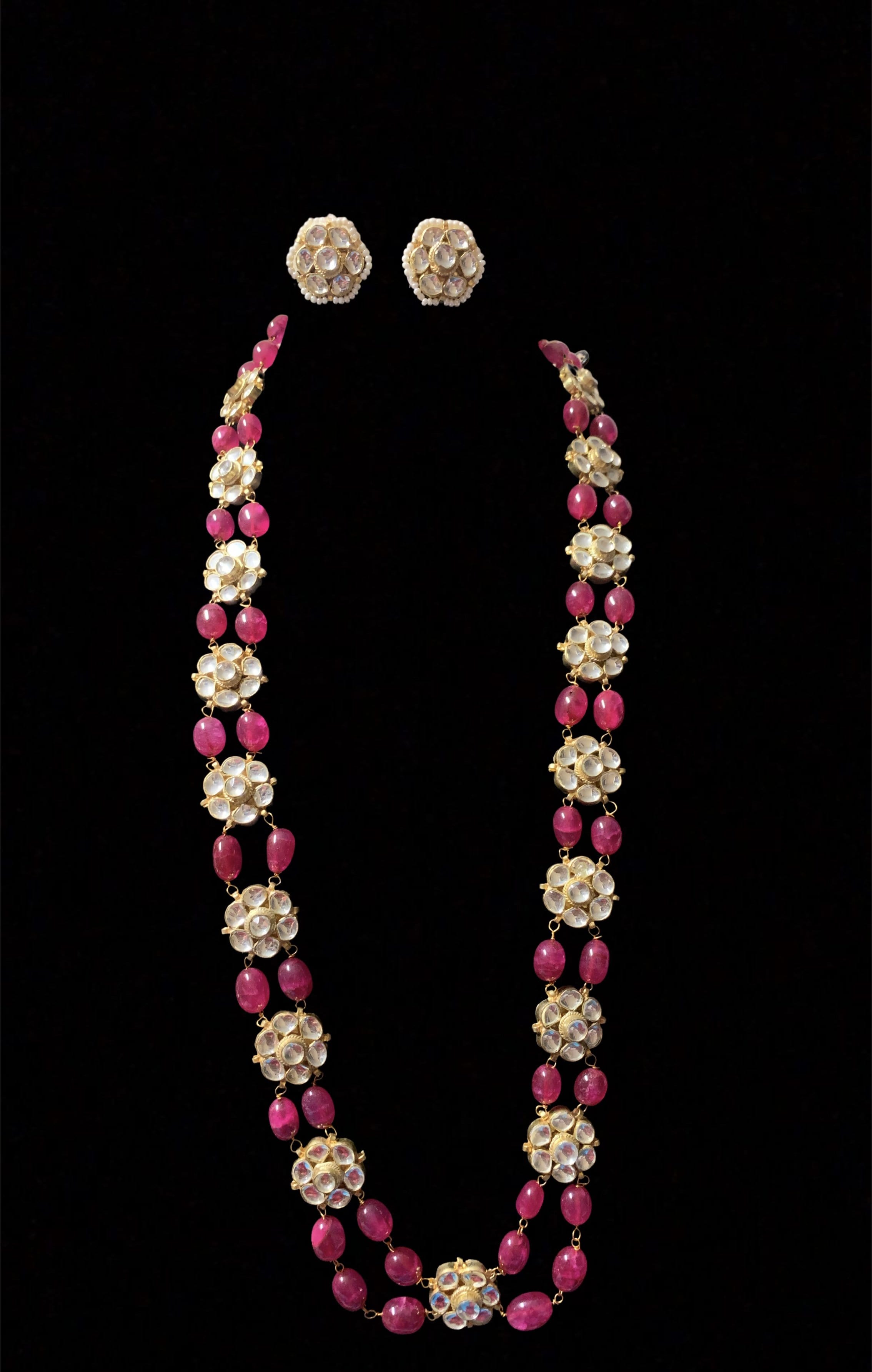 SAT76A Sumaina single line necklace (READY TO SHIP )