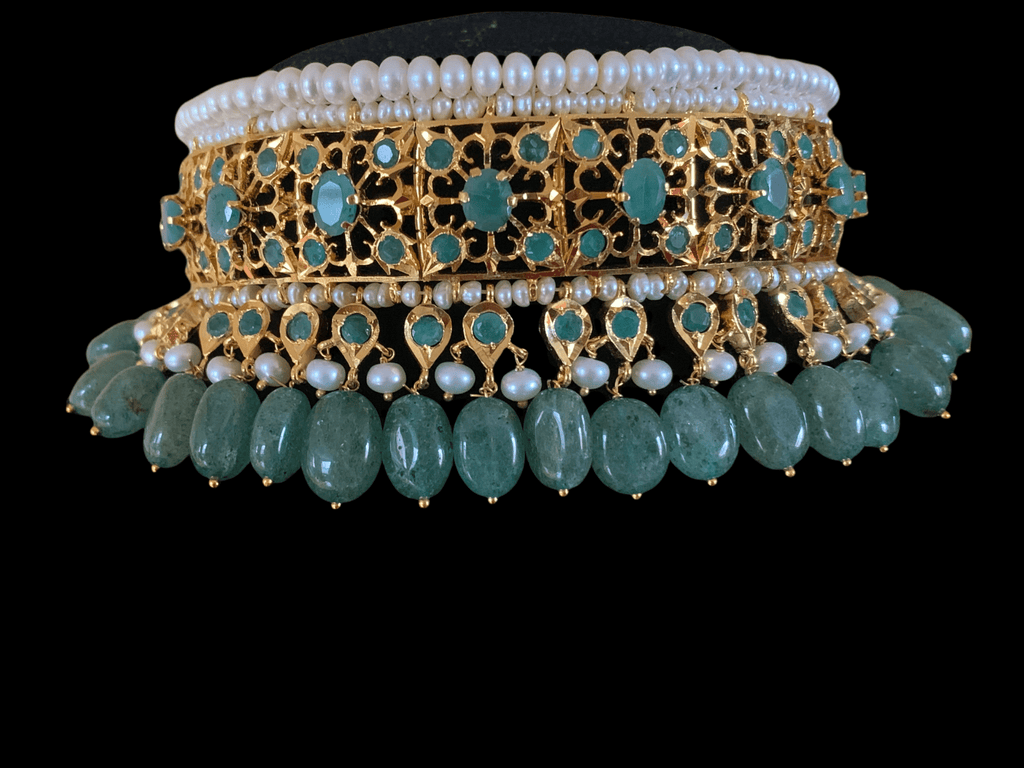 Bridal set in  gold plated silver (SHIPS IN 5 WEEKS )