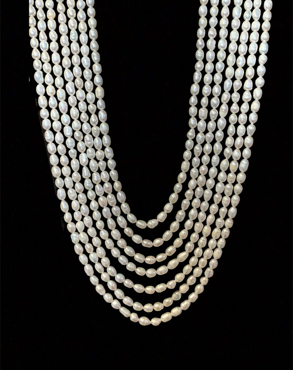 Nusaiba fresh water pearl satlada (SHIPS IN 4 WEEKS  )