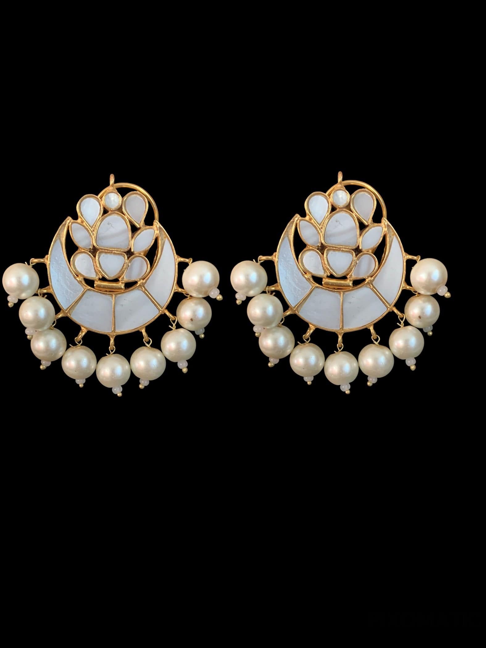 PS413 Niswa mother of pearl pendant set (READY TO SHIP )