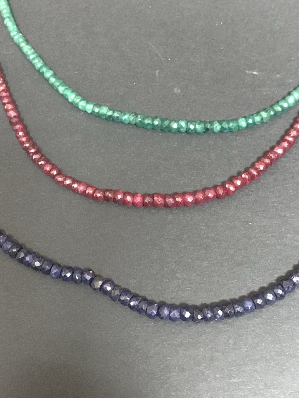 NS301 Single stranded necklace ( SHIPS IN 1 WEEK )