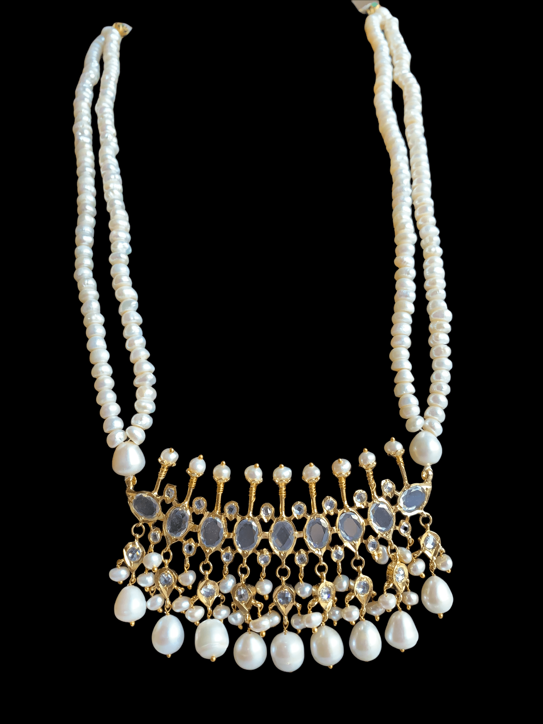 Tirmani in fresh water pearls ( SHIPS IN 1 WEEK )