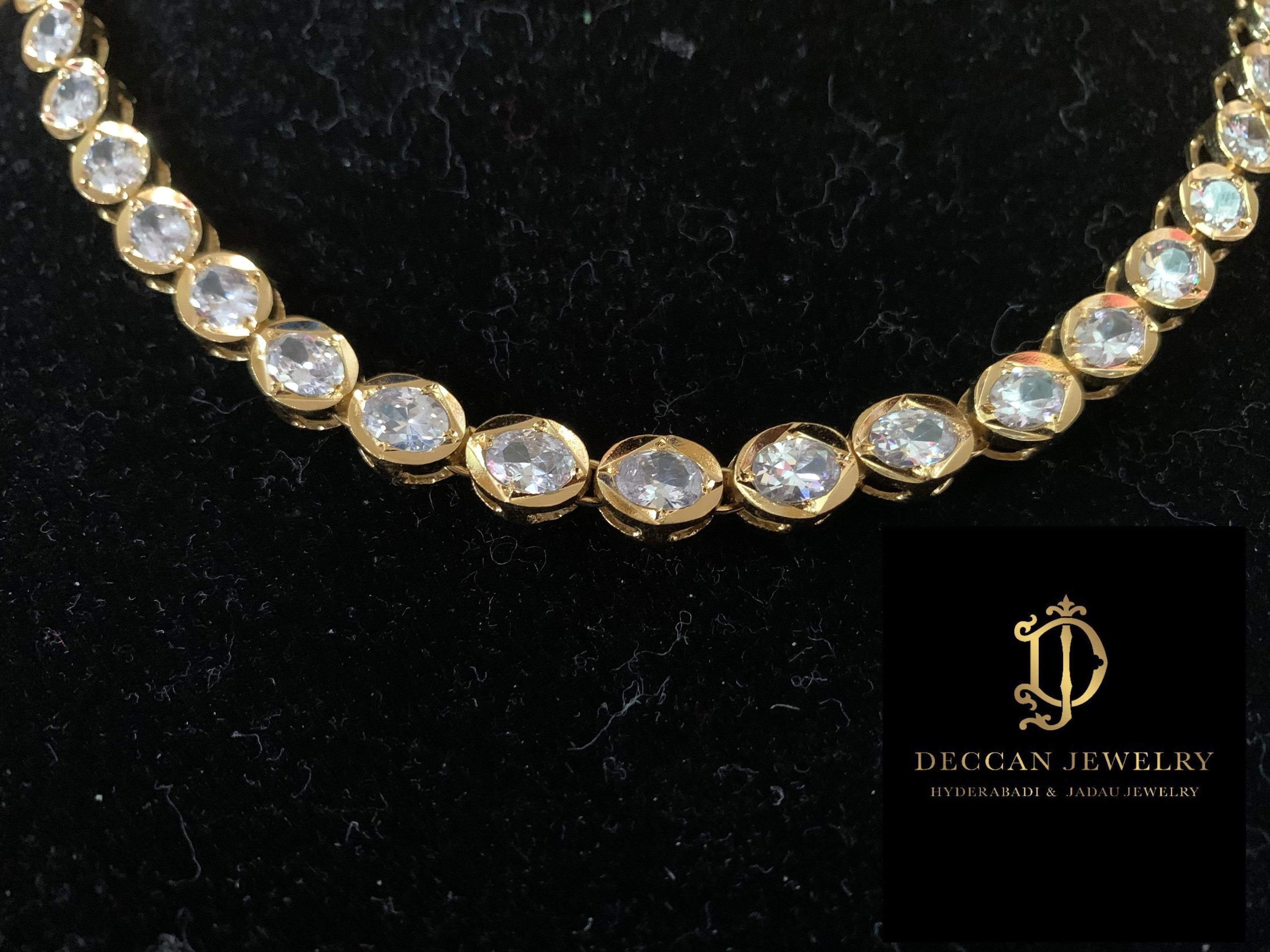 DNS24 Bhanu polki necklace  ( SHIPS IN 4 WEEKS )