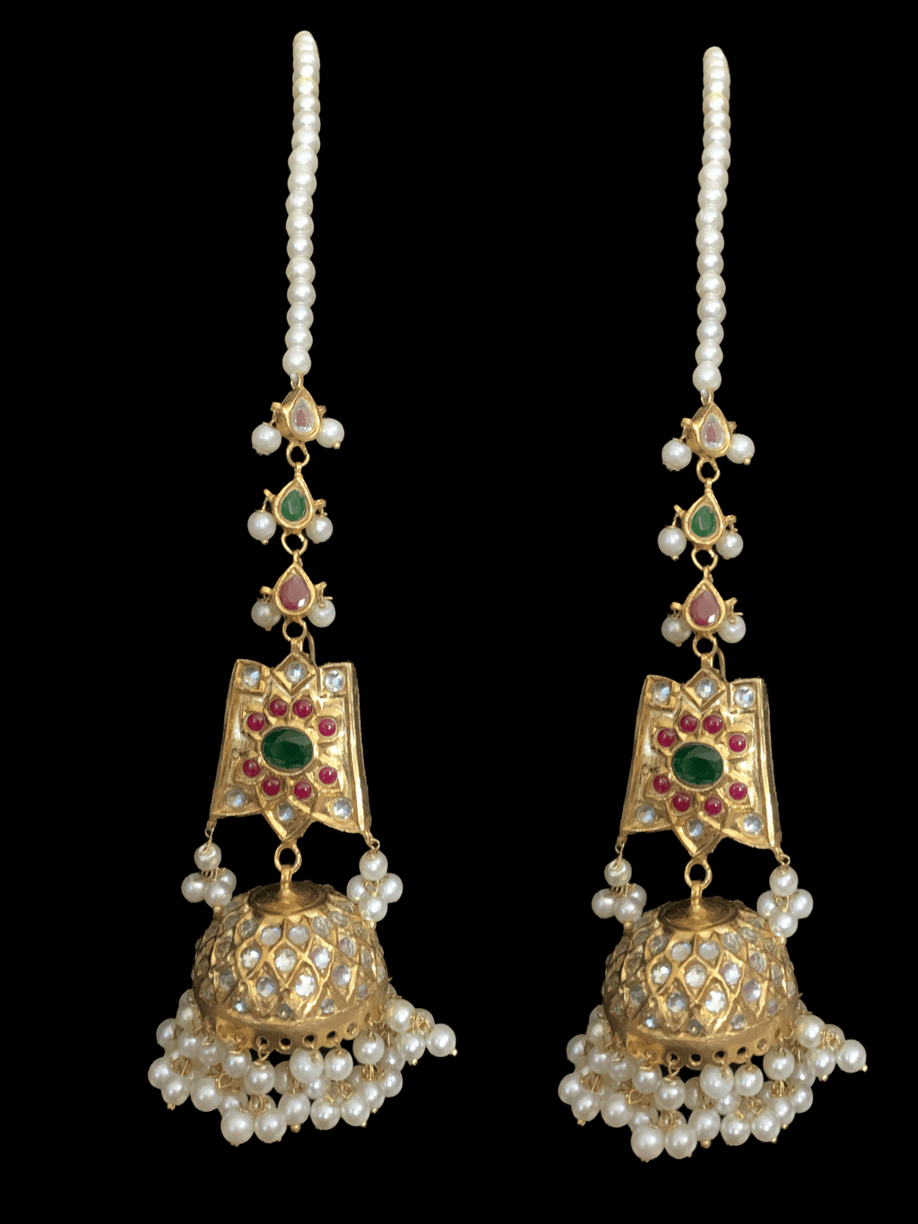 BR1 Maya Kundan bridal set ( SHIPS IN 4 WEEKS )