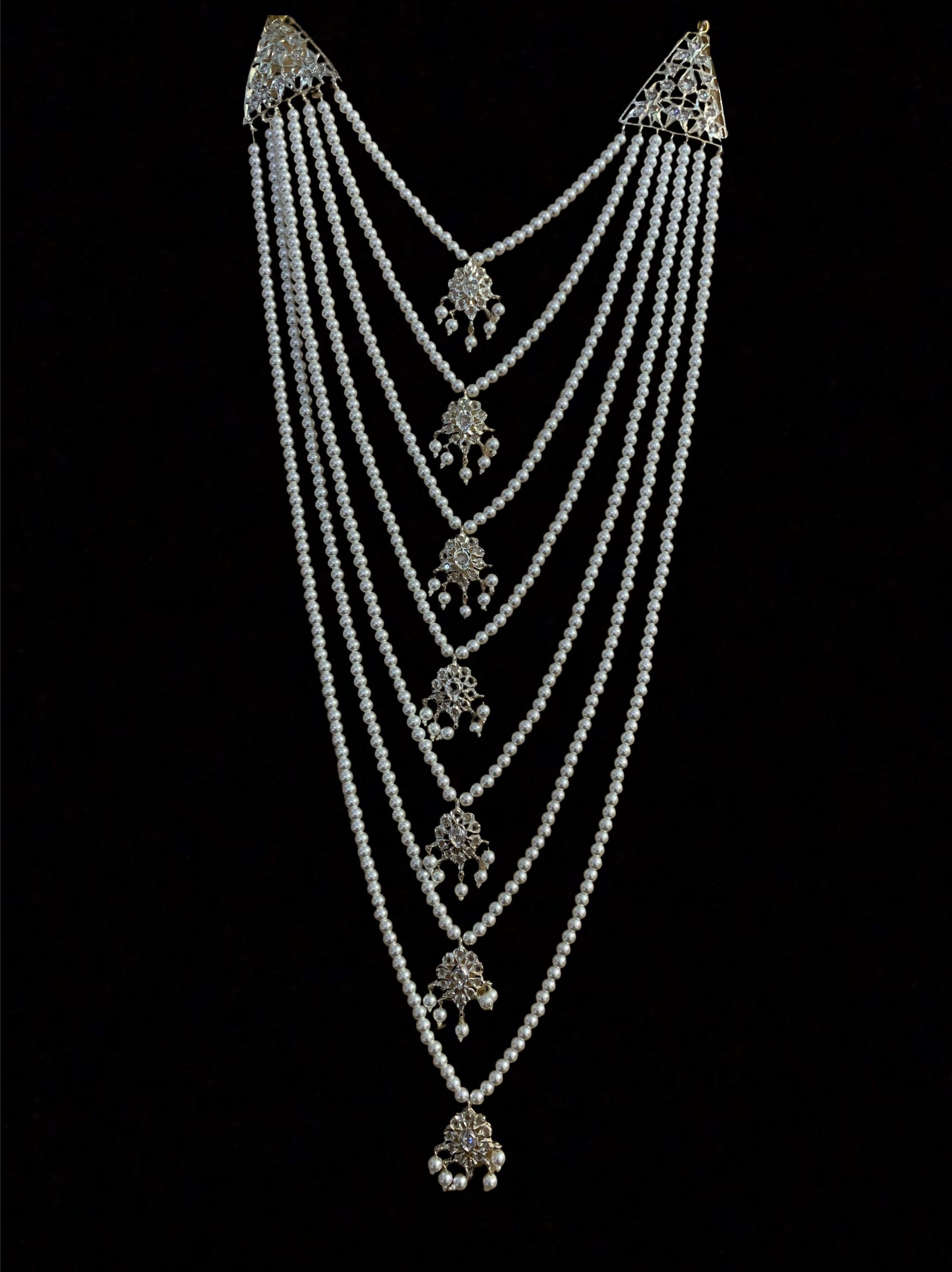 SAT58 Fiona satlada in silver plating ( READY TO SHIP )