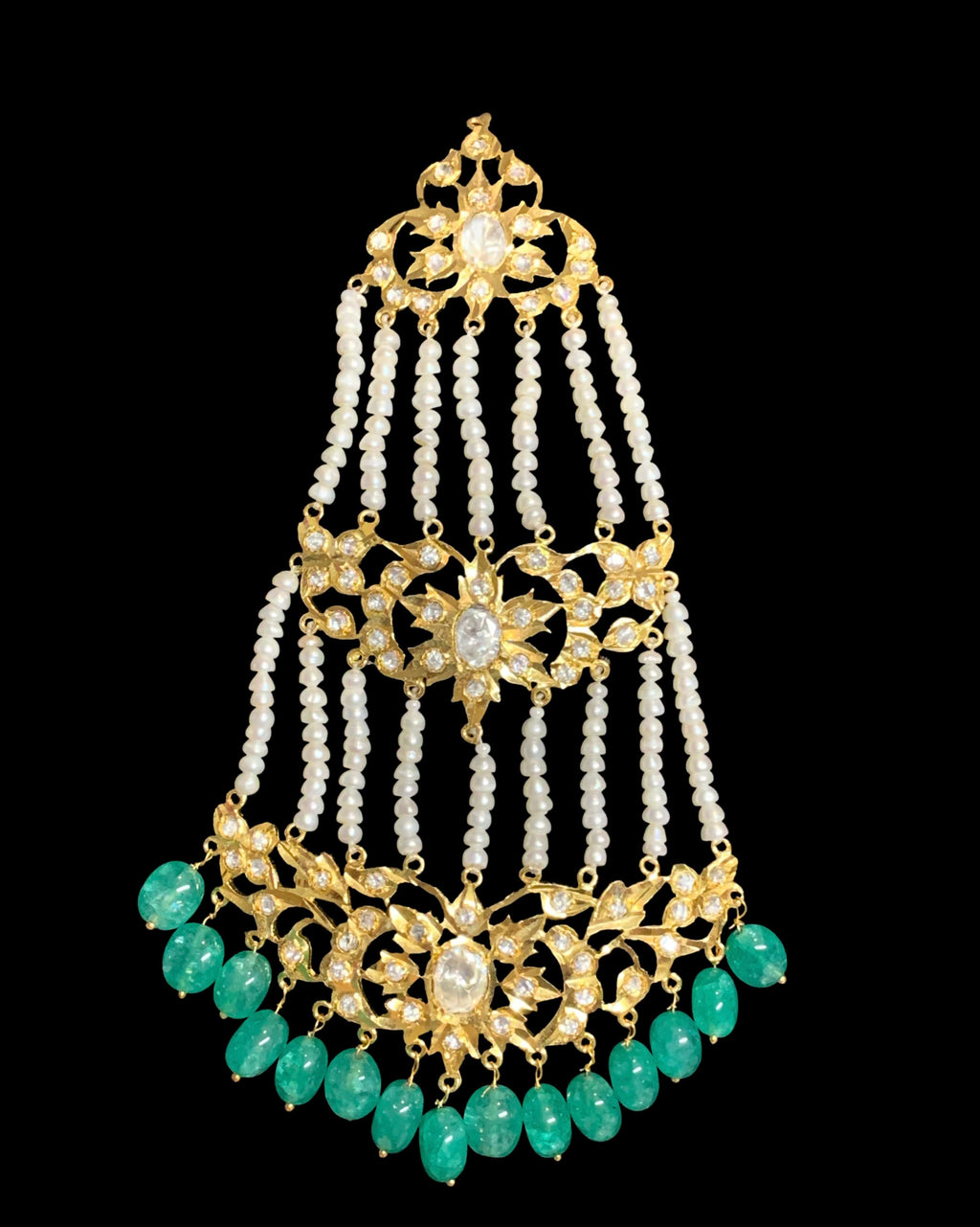 BR32 Insia  jadavi lacha in emeralds   ( SHIPS IN 1 WEEK  )