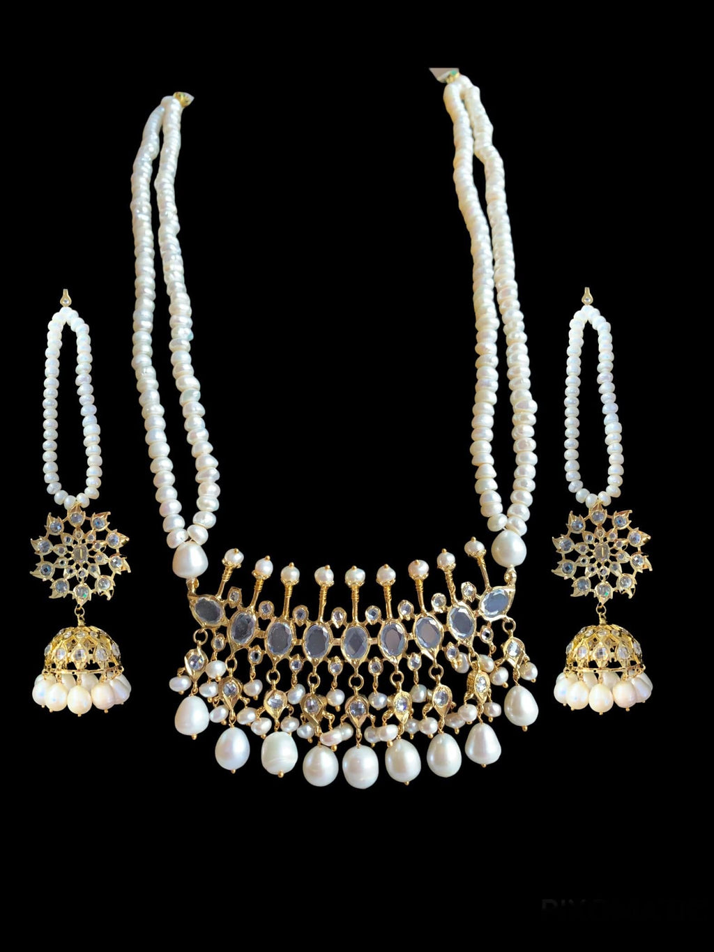 Tirmani in fresh water pearls ( SHIPS IN 1 WEEK )