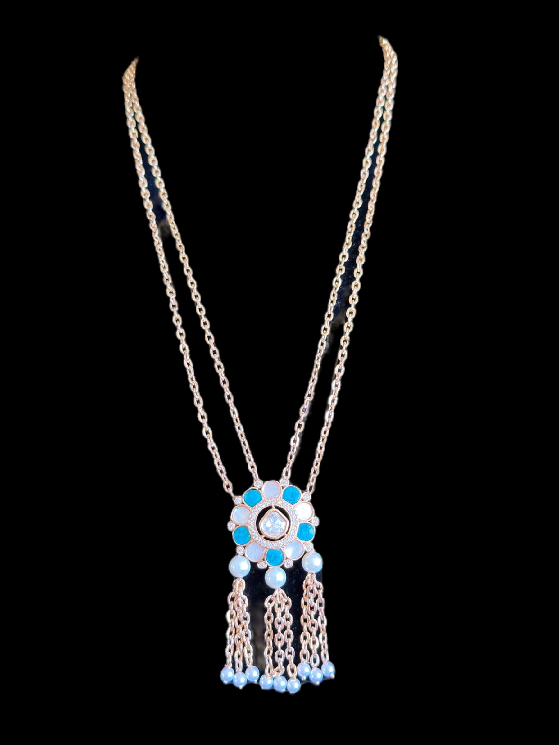 PS130 Eliza rose gold plated necklace ( READY TO SHIP )