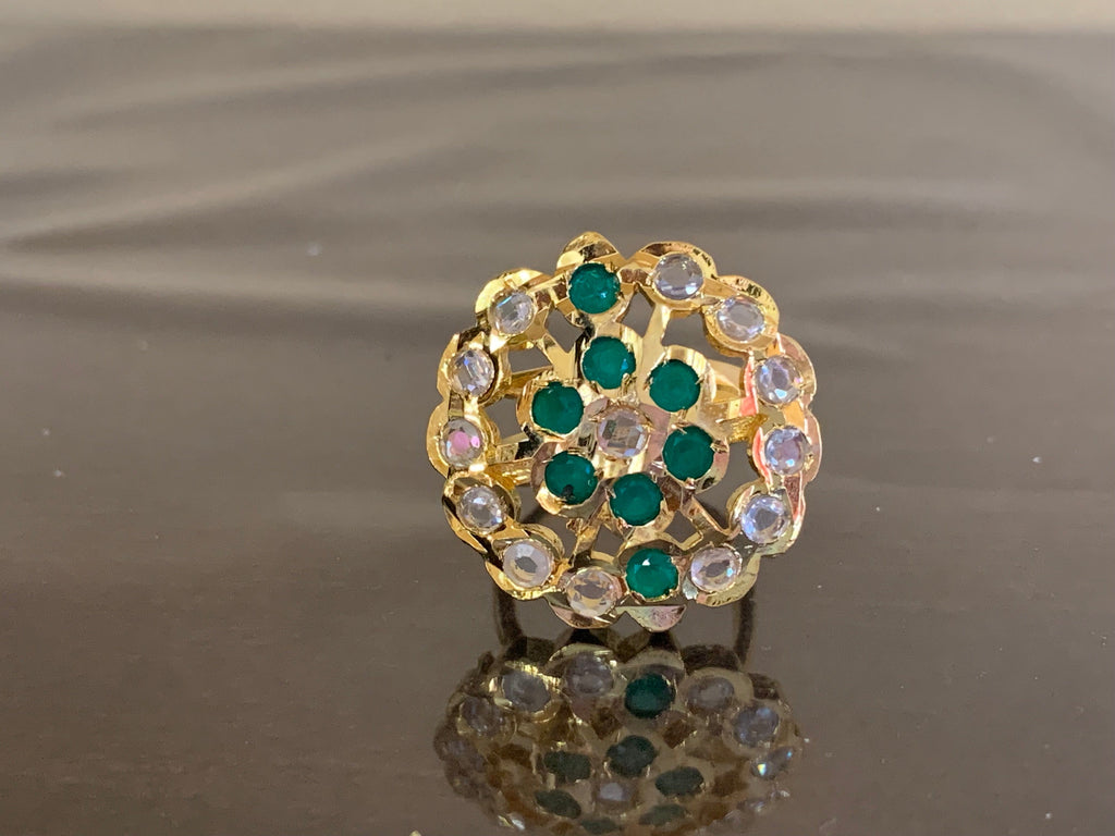 DJR43 Cz polki  ring ( READY TO SHIP)