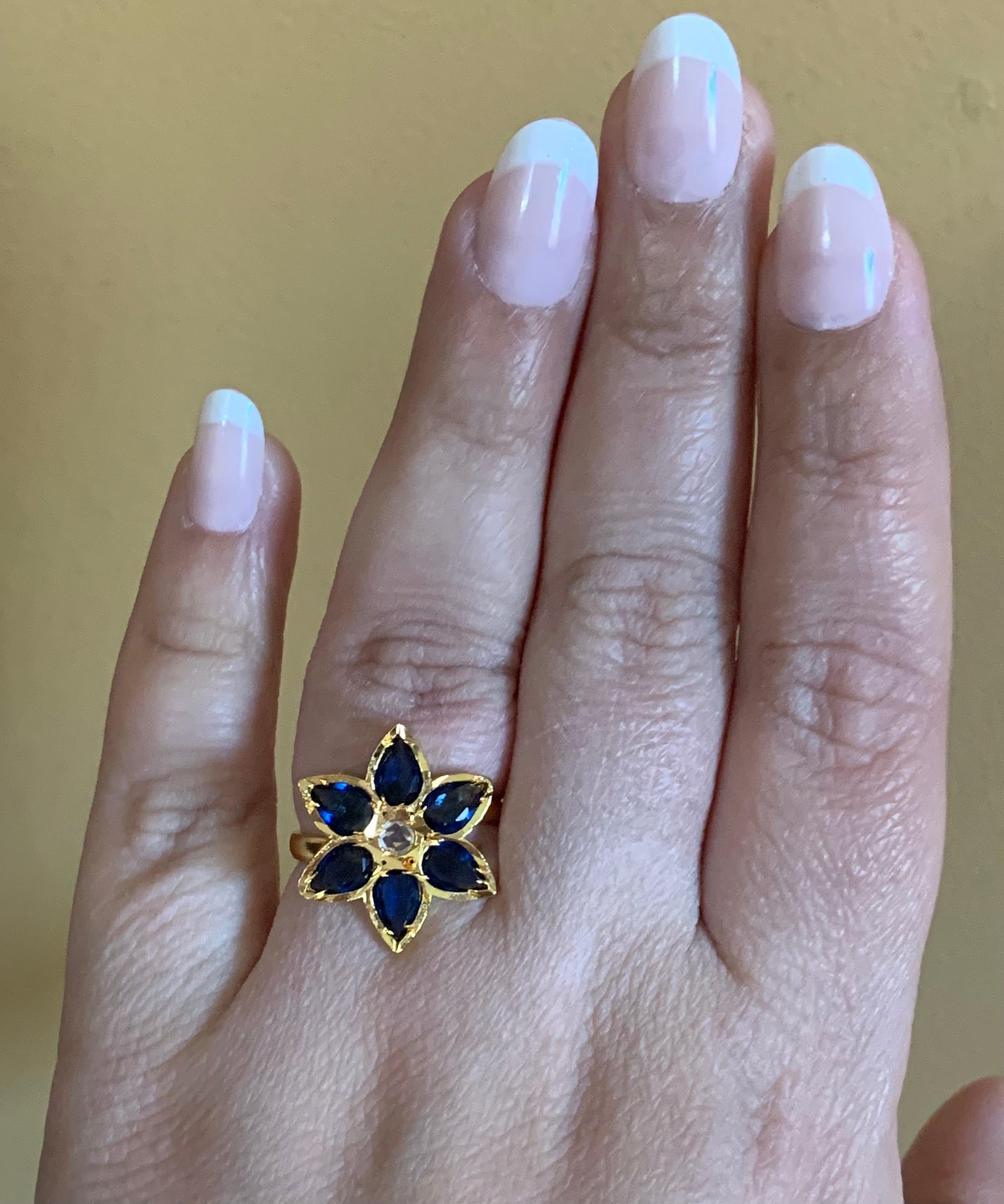 DJR44 Cz polki  ring ( READY TO SHIP)