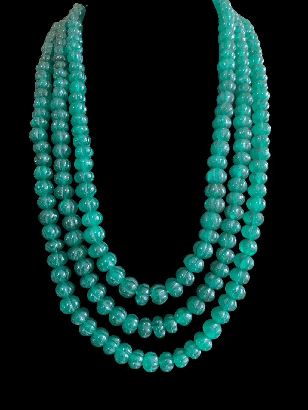 NS309  quartz  carved beads ( READY TO SHIP )