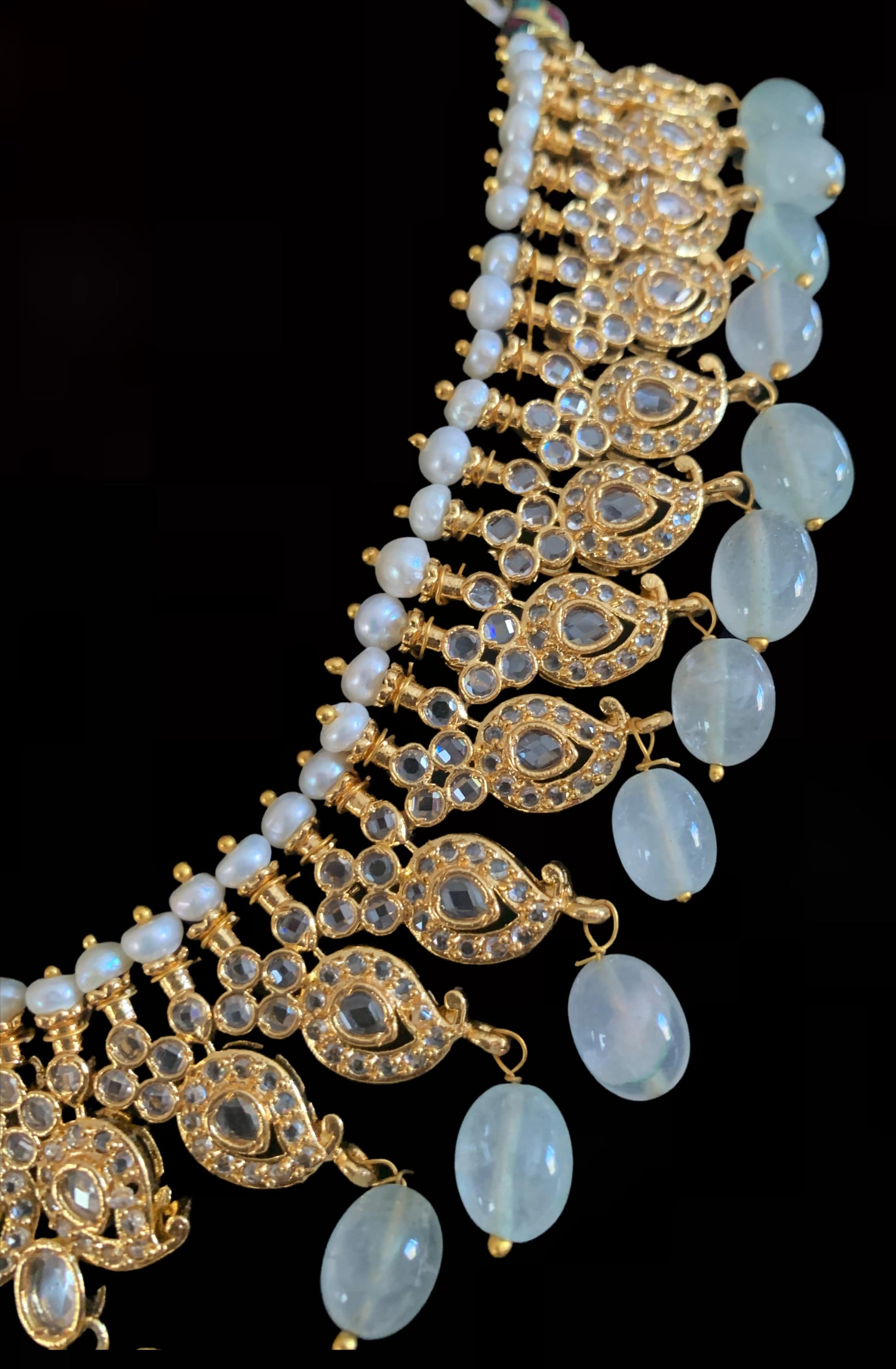 Nafisa necklace set ( READY TO SHIP  )