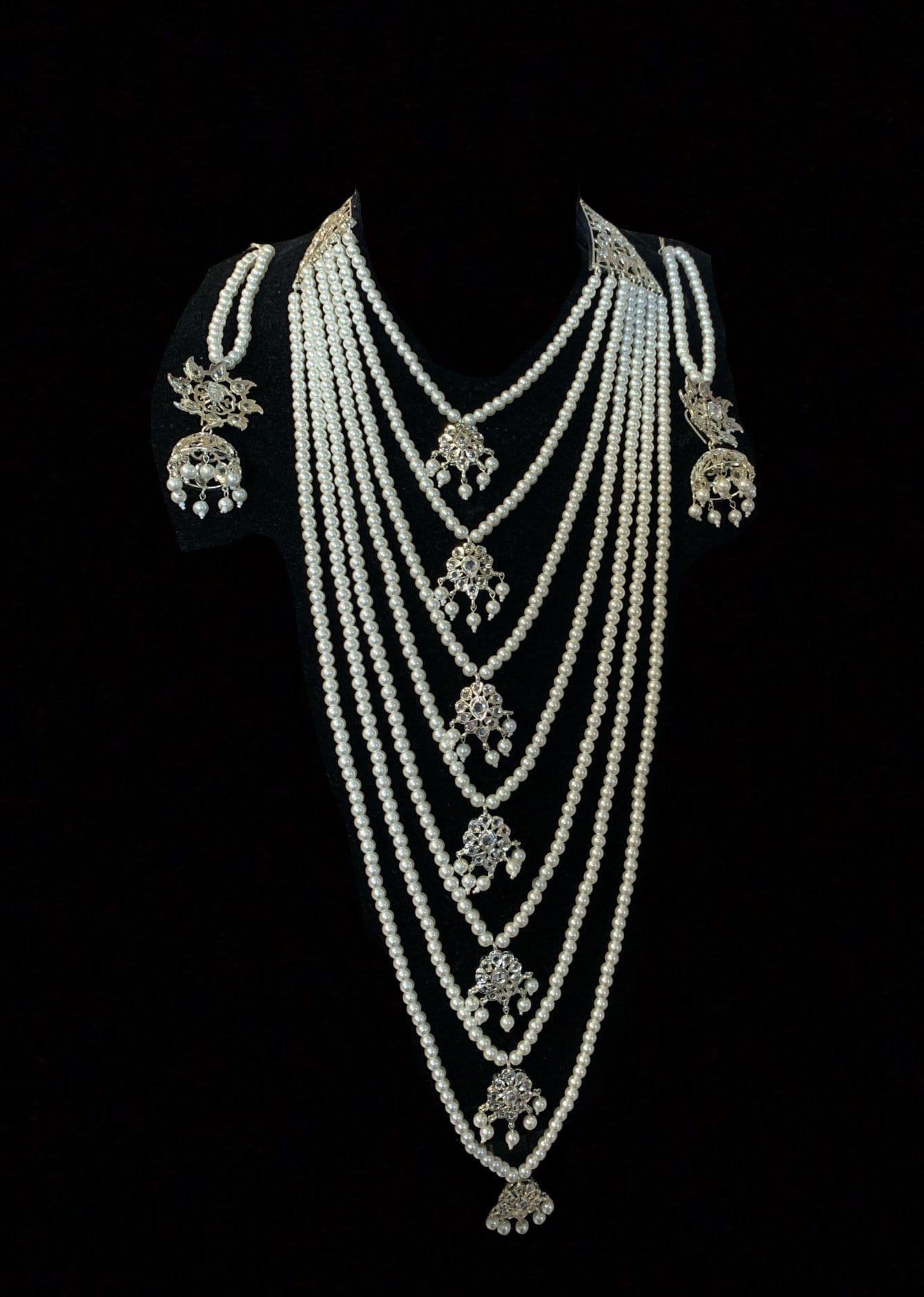 SAT58 Fiona satlada in silver plating ( READY TO SHIP )