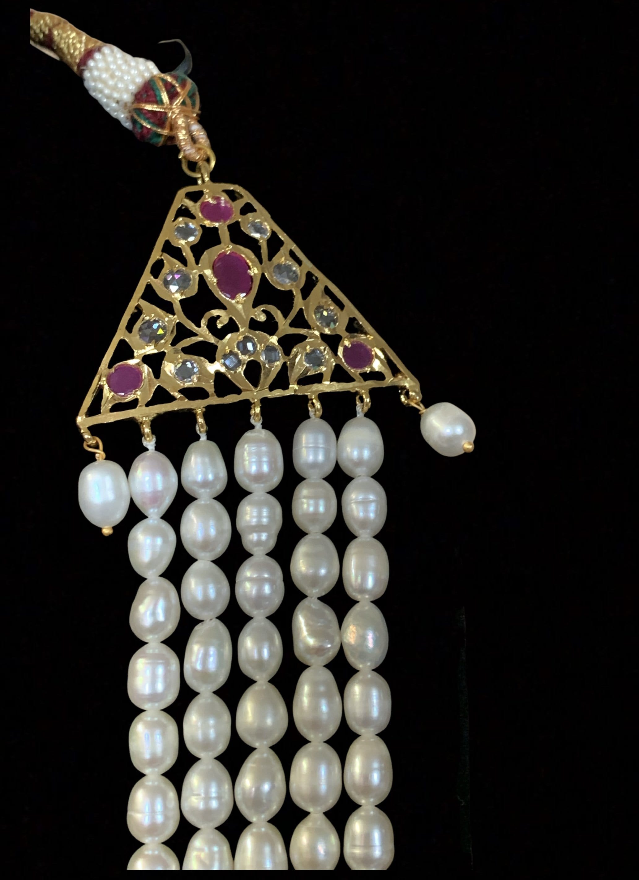 Irma natural pearls necklace ( SHIPS IN 4 WEEKS  )