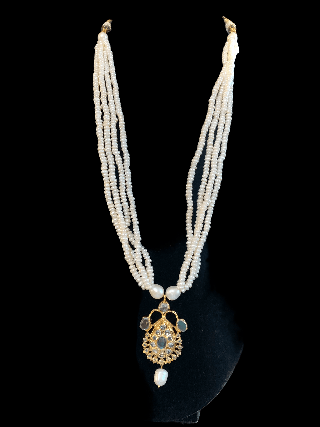 PS61 Jugni in fresh water  pearls ( READY TO SHIP )