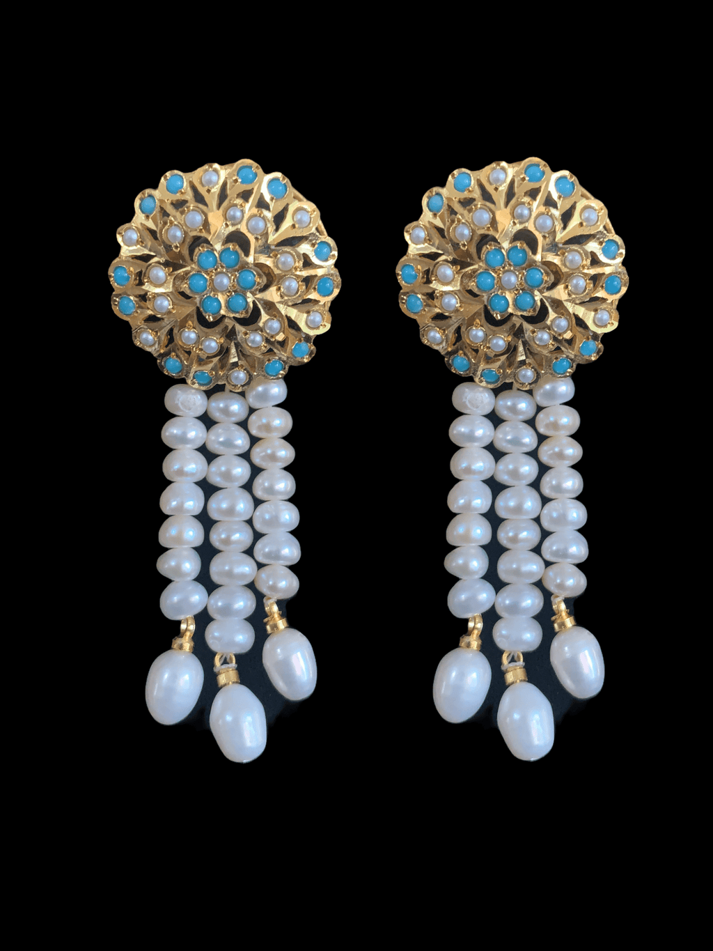 LN138 SAVAIRA freshwater pearl necklace with earrings ( READY TO SHIP)