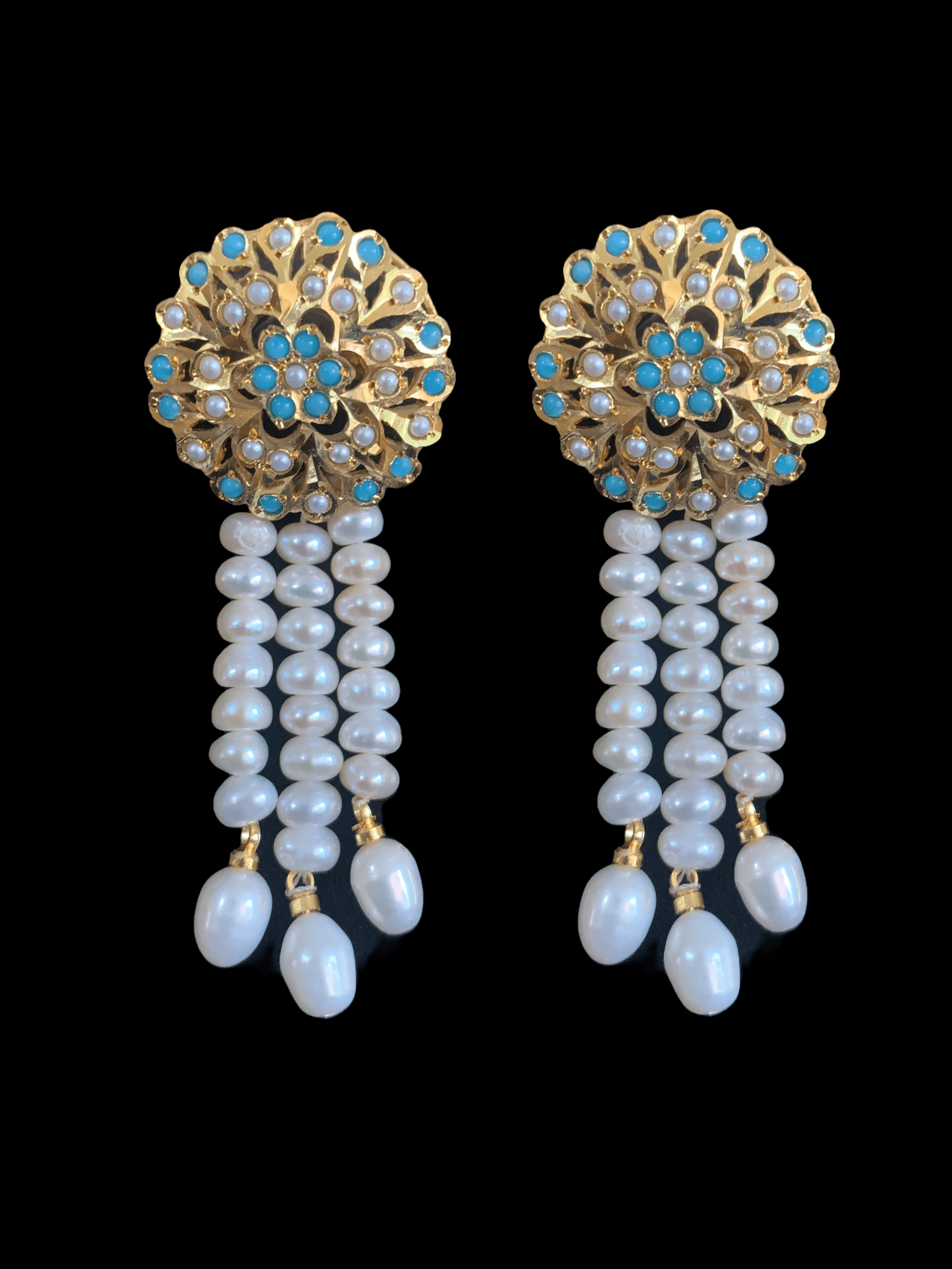 LN138 SAVAIRA freshwater pearl necklace with earrings ( READY TO SHIP)