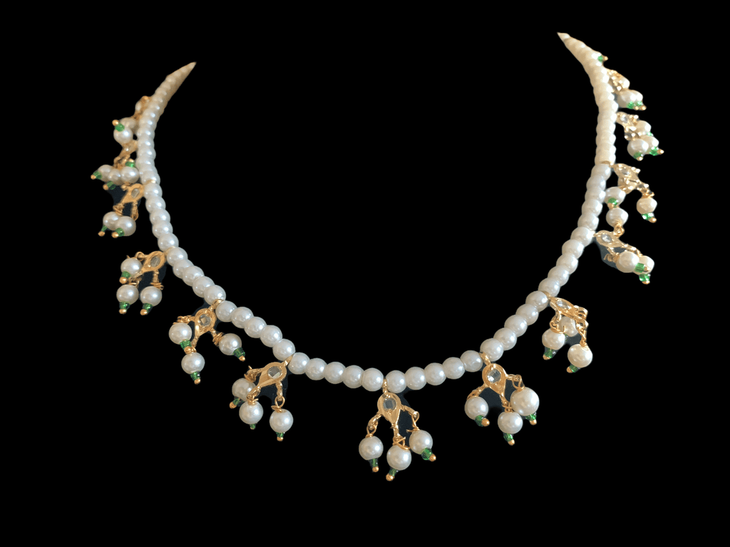 NS199 Nischala pearl necklace  ( READY TO SHIP )