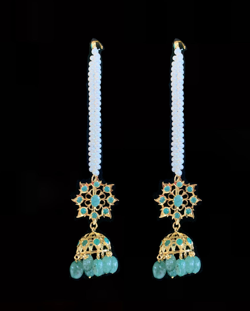 Bridal set in  gold plated silver (SHIPS IN 5 WEEKS )