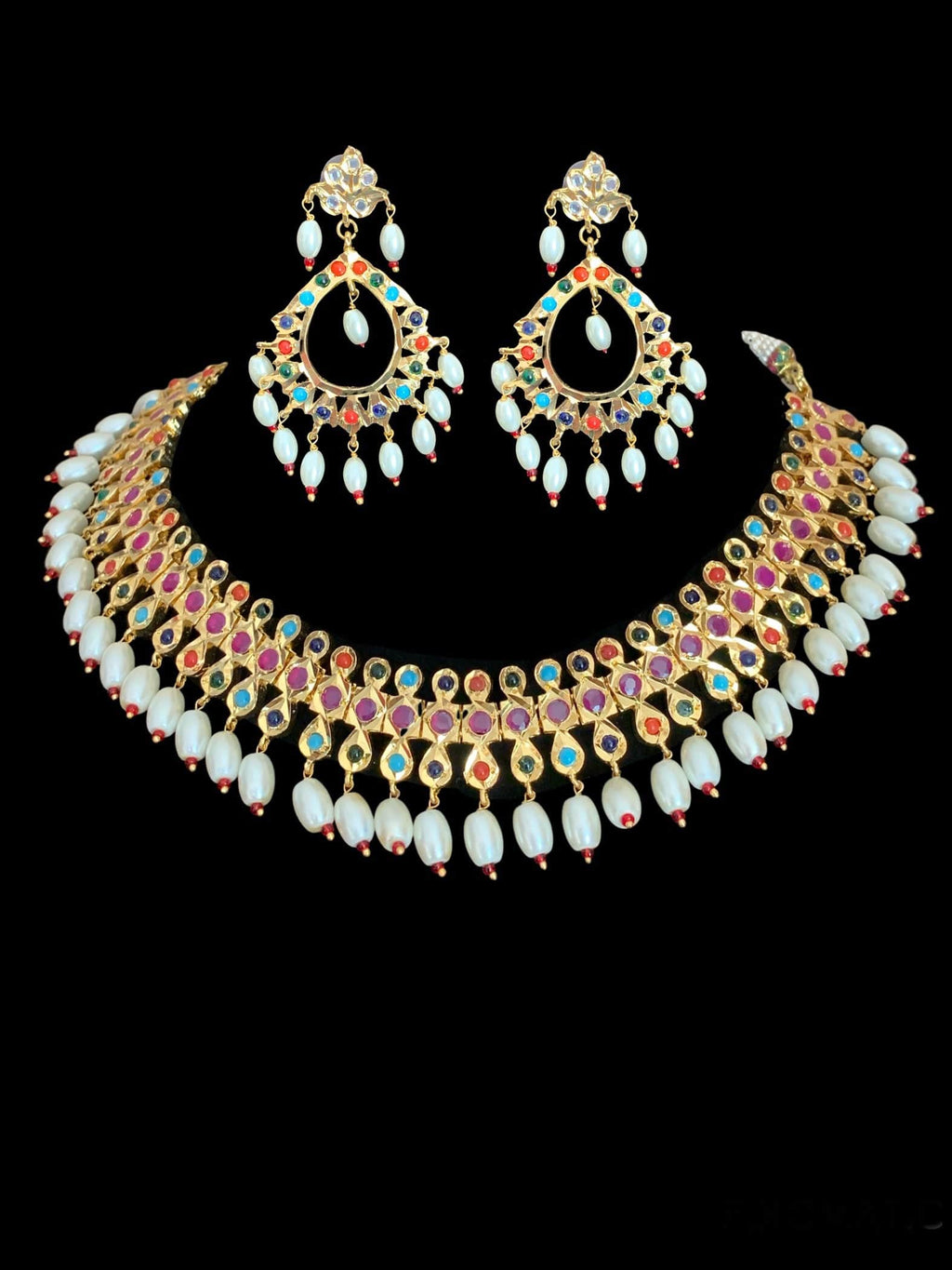 NS113 Mumtaz Barfi set in navratan ( SHIPS IN 3 WEEKS )