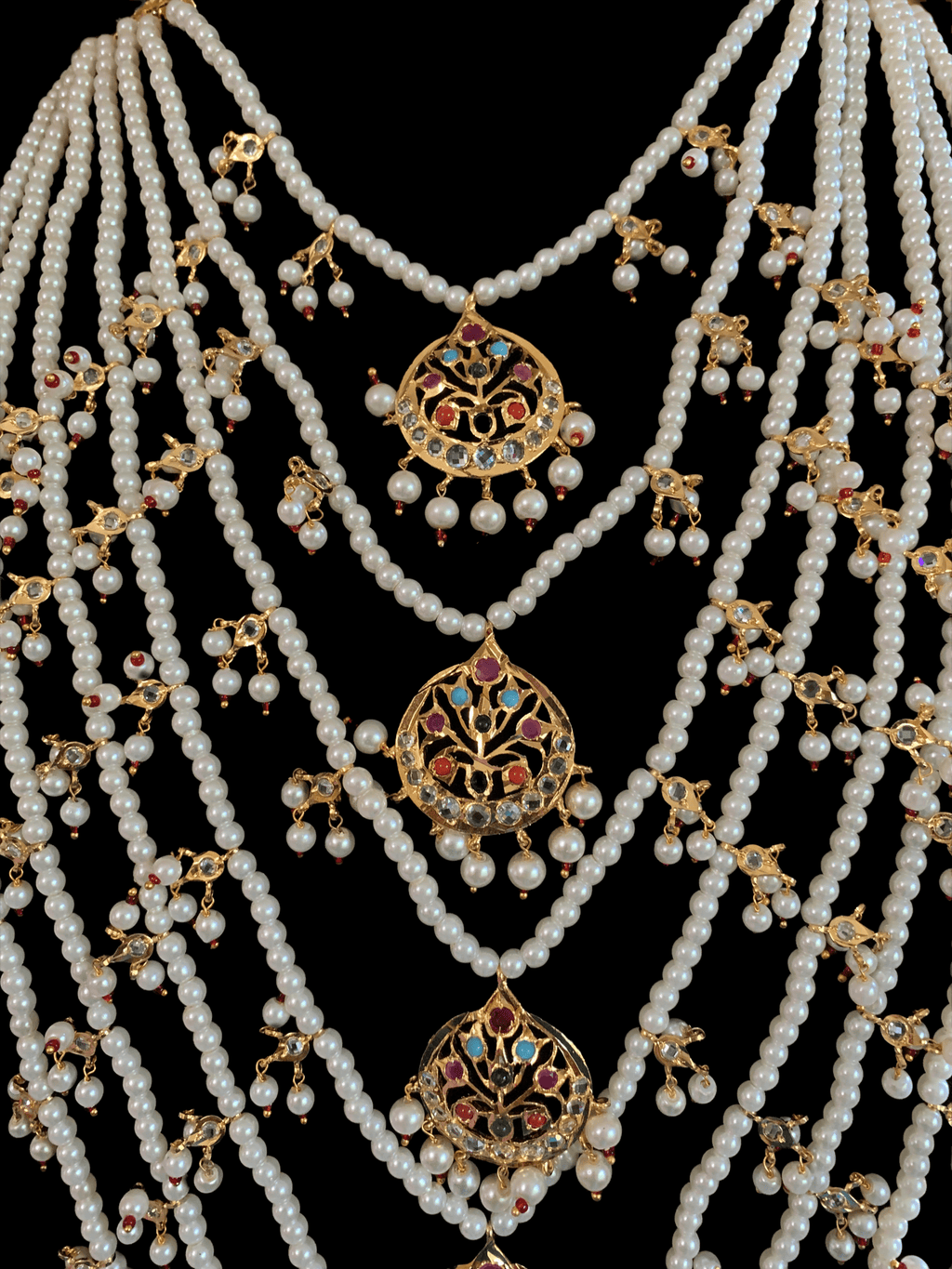 SAT12 Asmara Hyderabadi bridal satlada navratan  ( SHIPS IN 4 WEEKS )