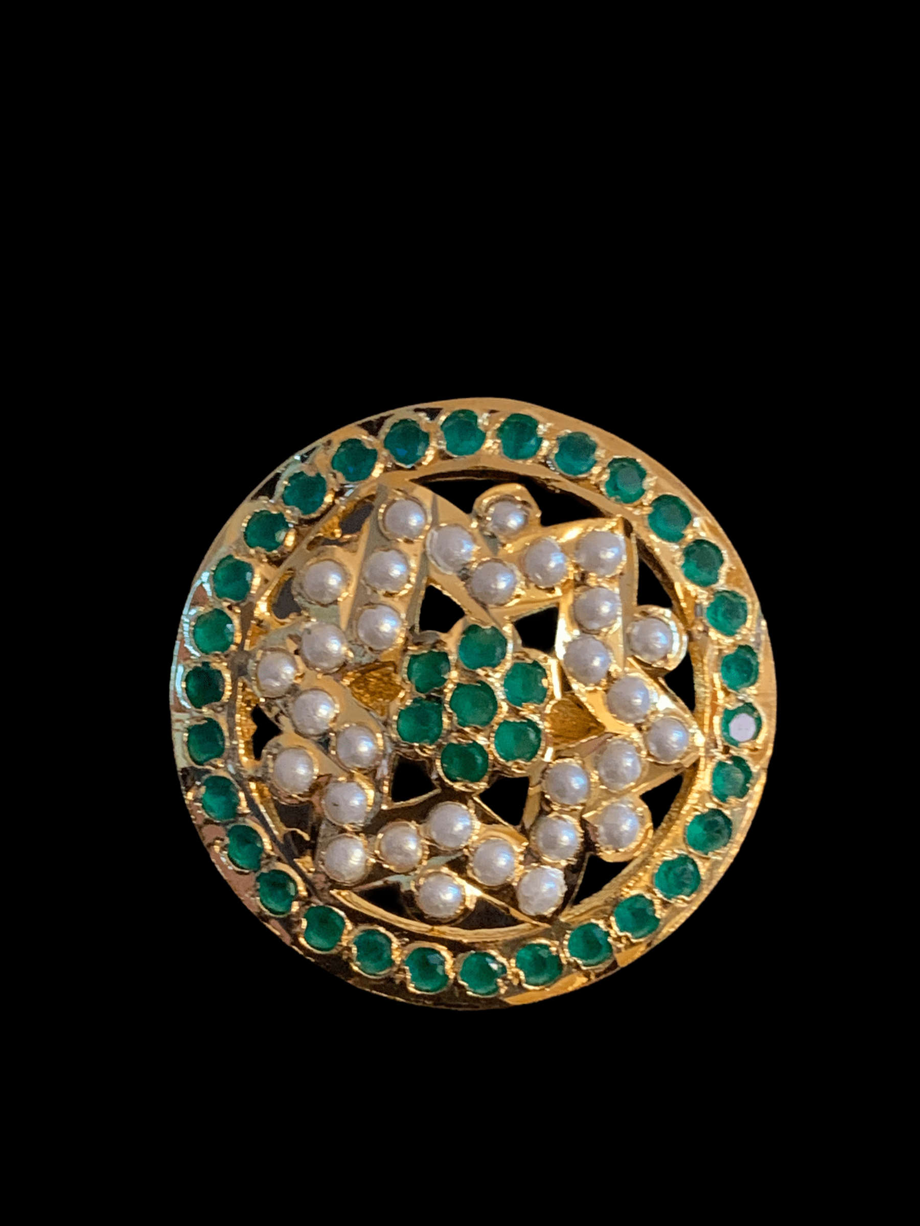 DJR116  jadau adjustable ring , ( READY TO SHIP )