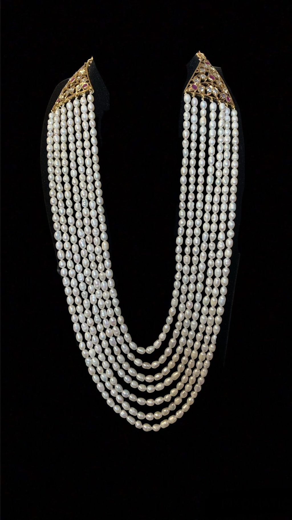 Nusaiba fresh water pearl satlada (SHIPS IN 4 WEEKS  )