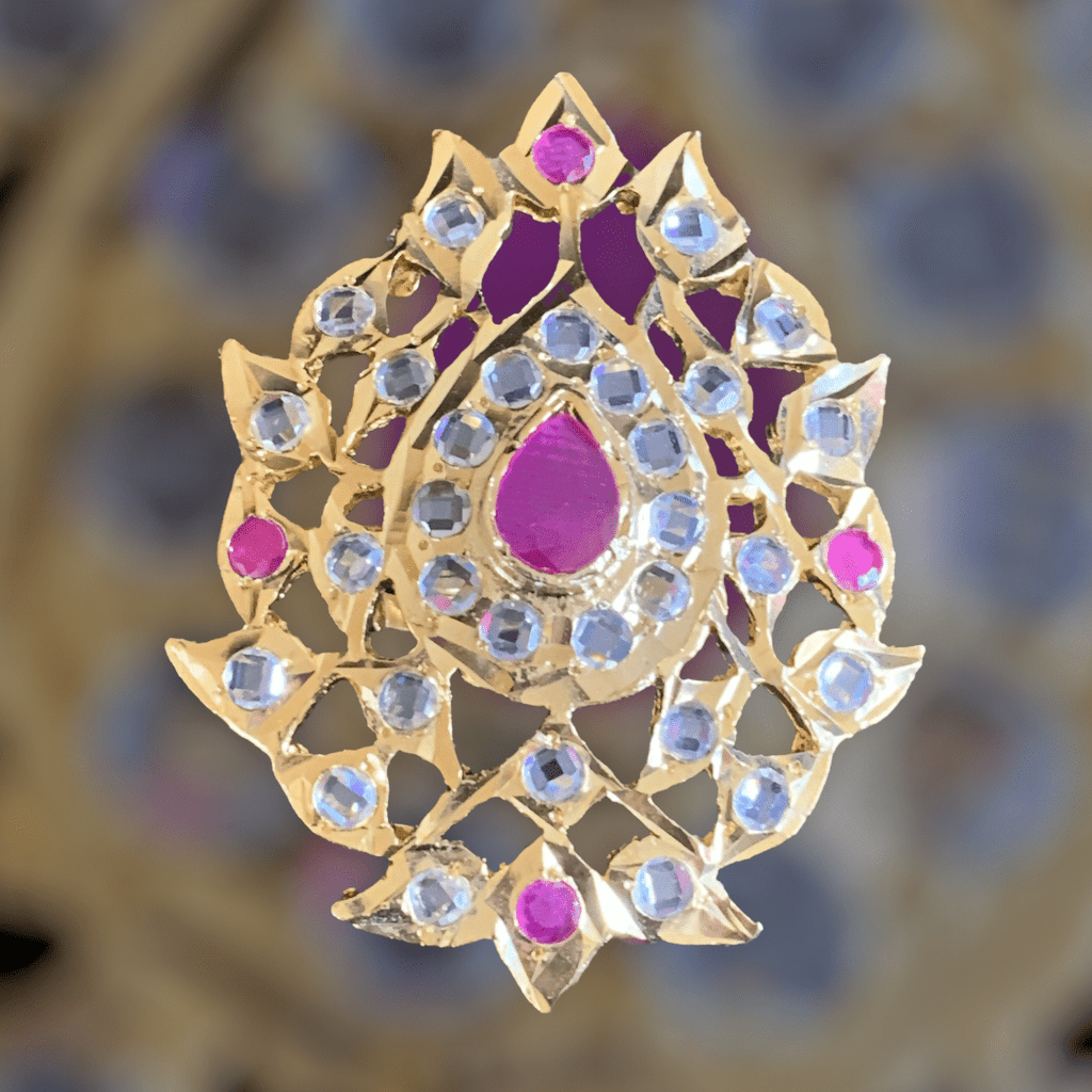 DJR66 Naaz Hyderabadi statement  ring ( READY TO SHIP)