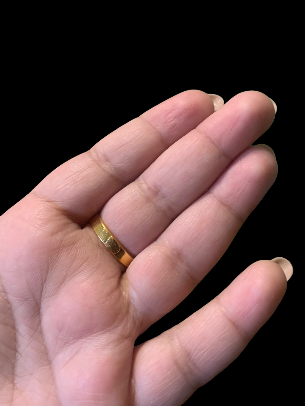 DJR78 Gold plated ring ( SHIPS IN 2 WEEKS )