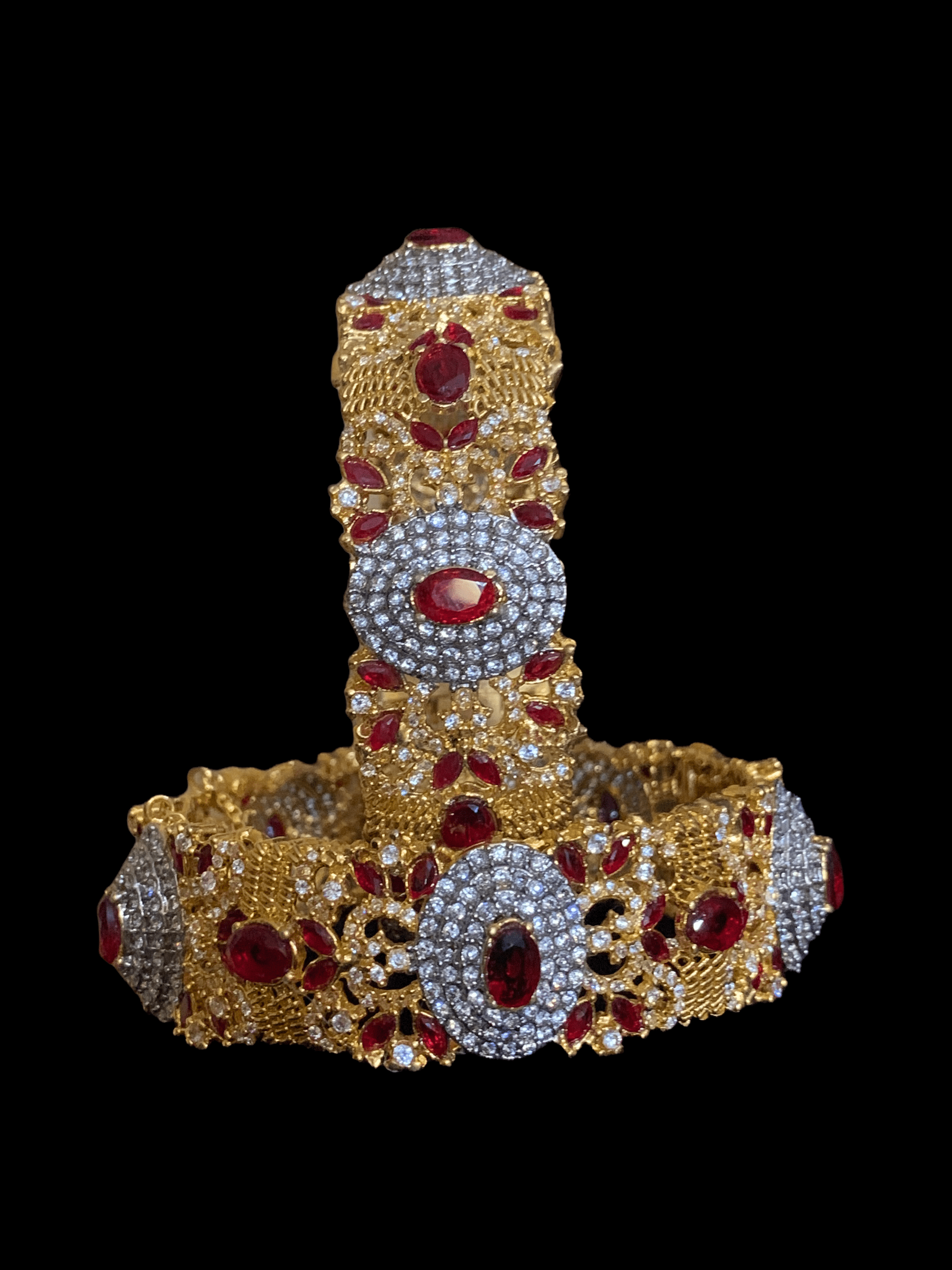 B17 Aria zircon bangles , One pair , Openable   ( READY TO SHIP )