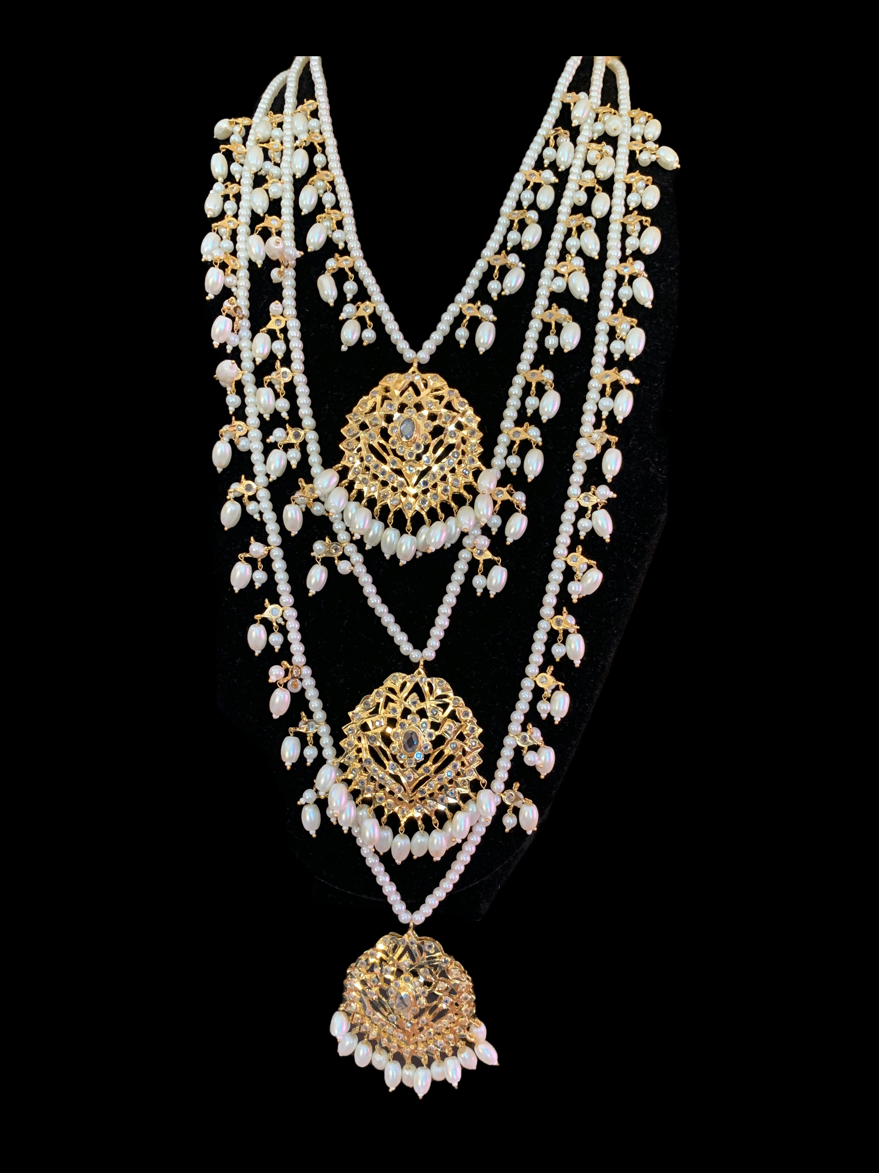 SAT44 Shanya satlada with earrings ( READY TO SHIP )