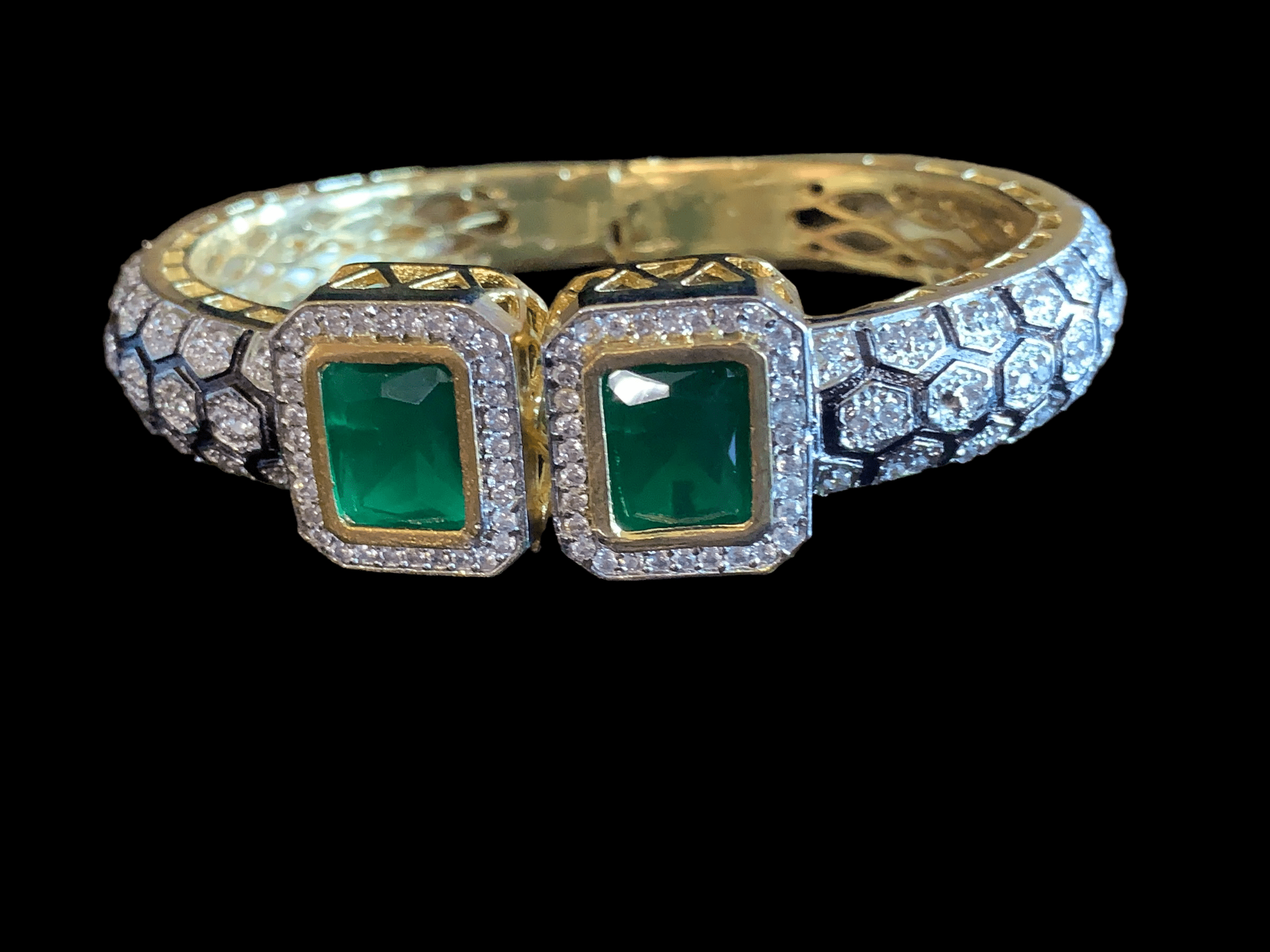 B53 Victorian kada (GREEN  )(READY TO SHIP )