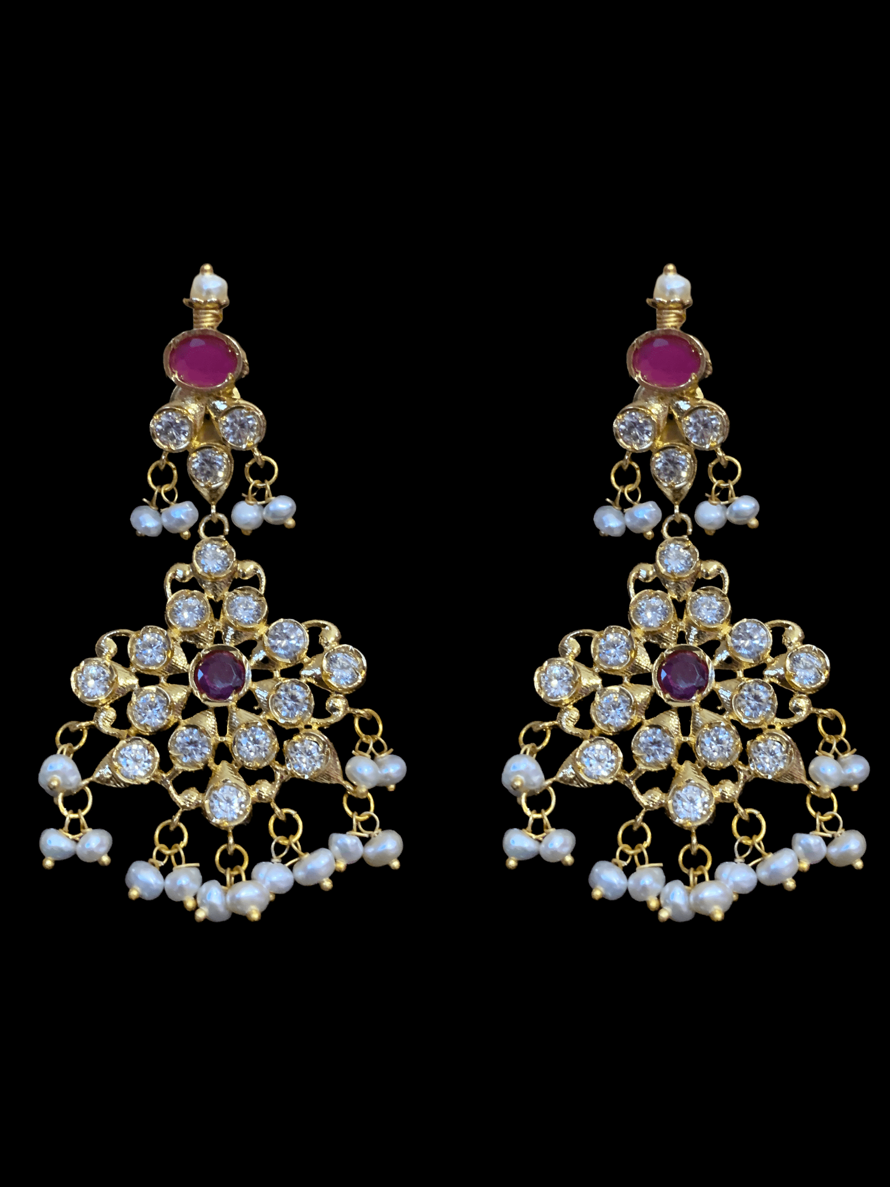 NS203 zyva fresh water pearl necklace with earrings ( READY TO SHIP )