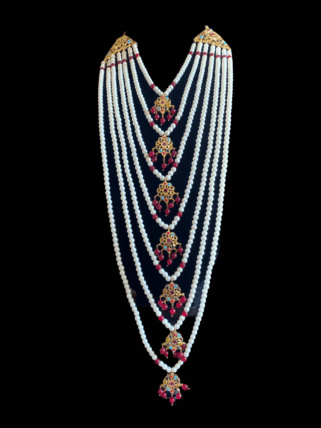 SAT55 Fiona Satlada in Navratan  ( READY TO SHIP )