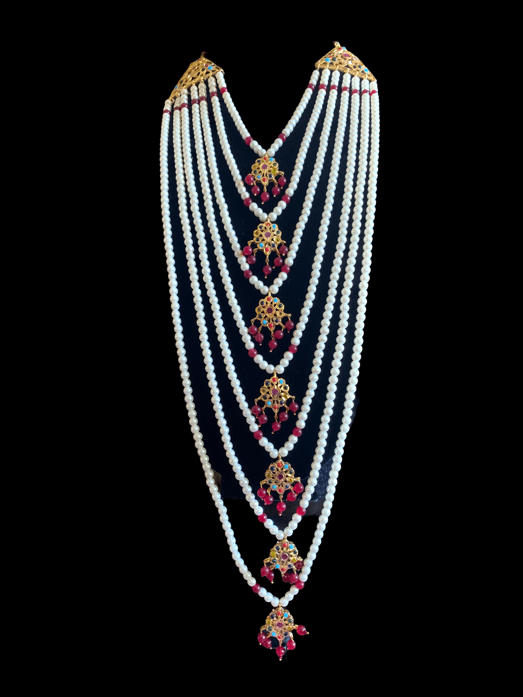 SAT55 Fiona Satlada in Navratan  ( READY TO SHIP )