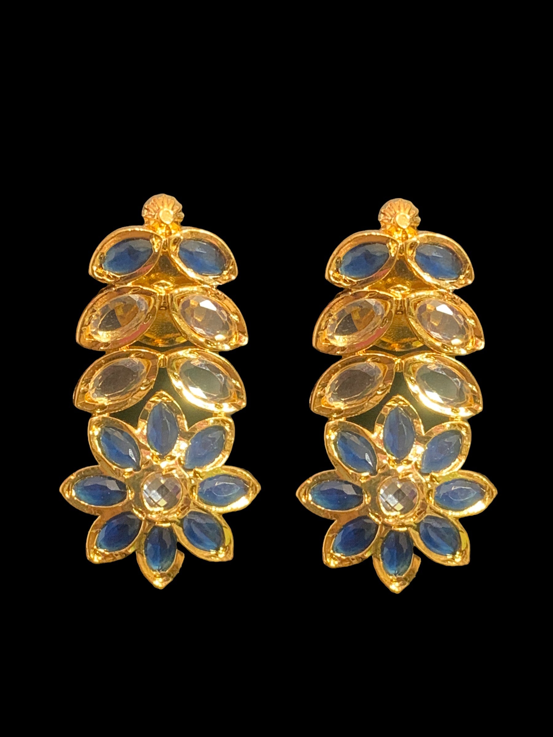 NS371 MIZAN Hyderabadi gold plated necklace set ( READY TO SHIP )