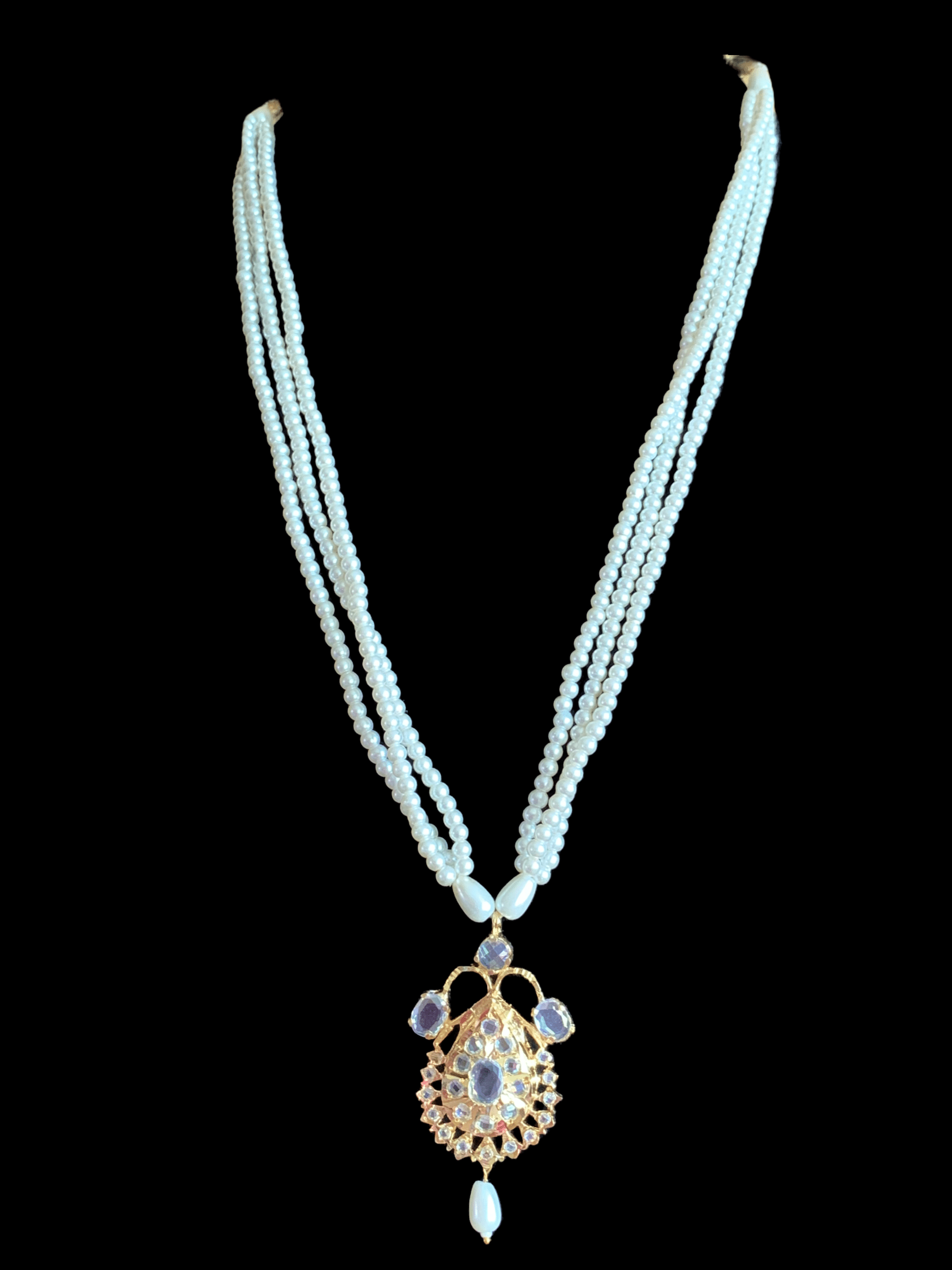 PS331  Jugni in shell pearls ( READY TO SHIP)