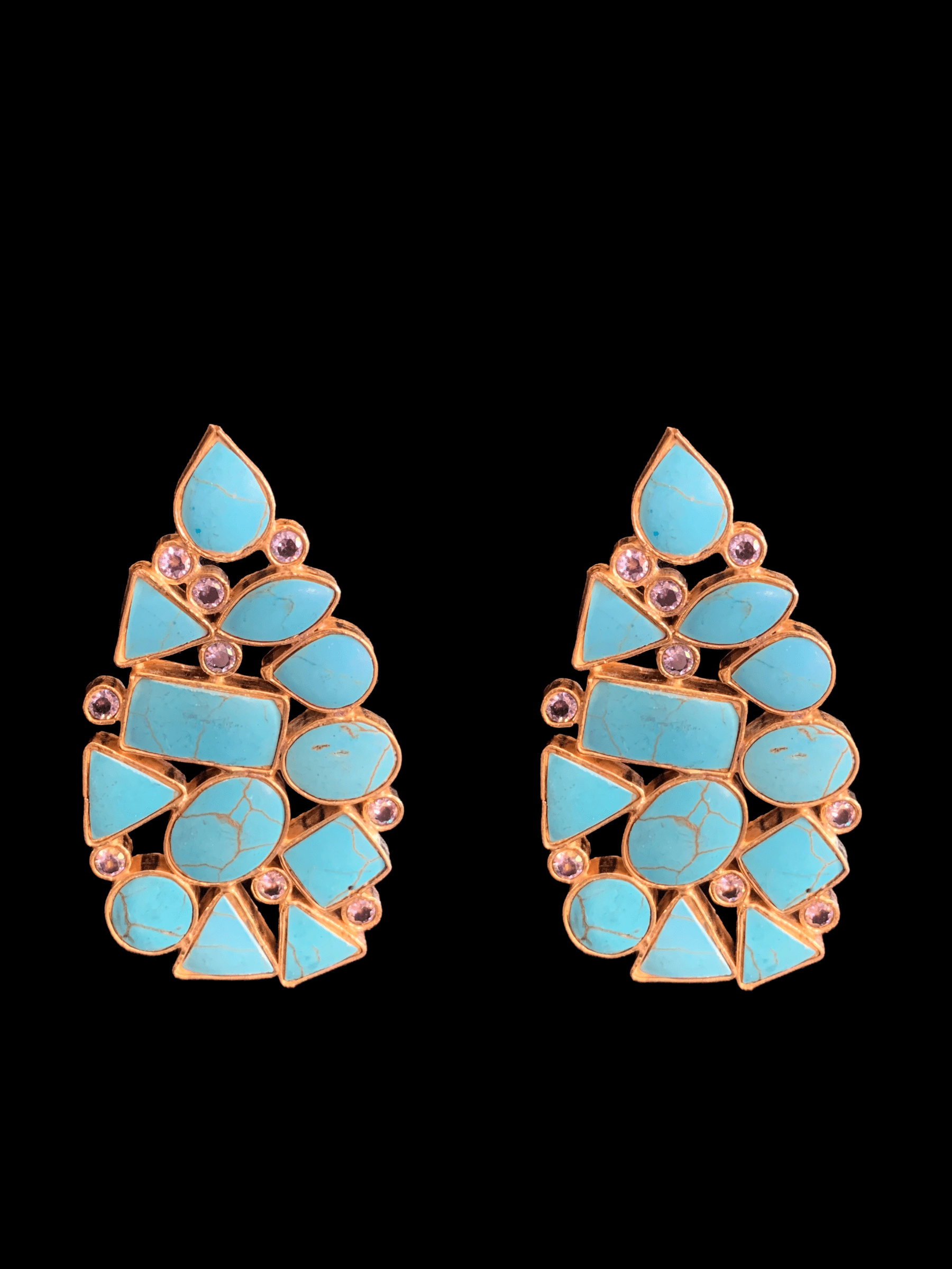 NS190 Turquoise necklace set ( SHIPS IN 4 WEEKS )