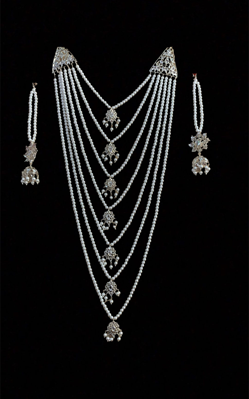 SAT58 Fiona satlada in silver plating ( READY TO SHIP )