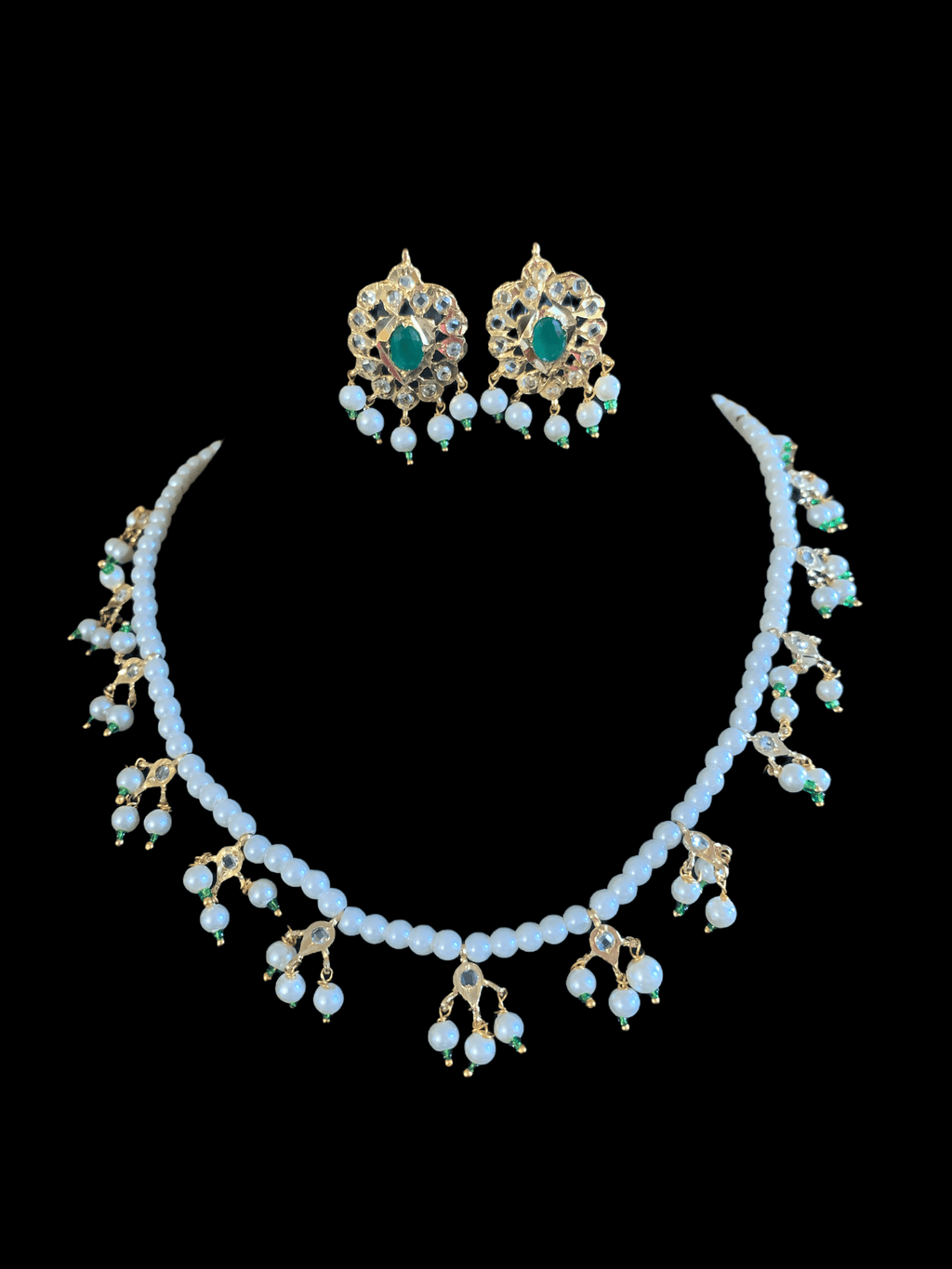 NS199 Nischala pearl necklace  ( READY TO SHIP )