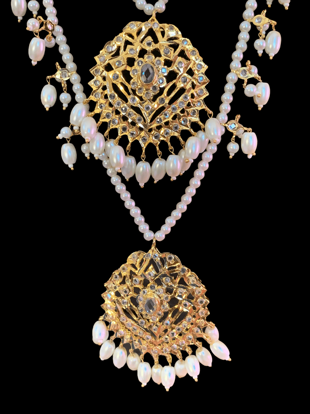 SAT44 Shanya satlada with earrings ( READY TO SHIP )