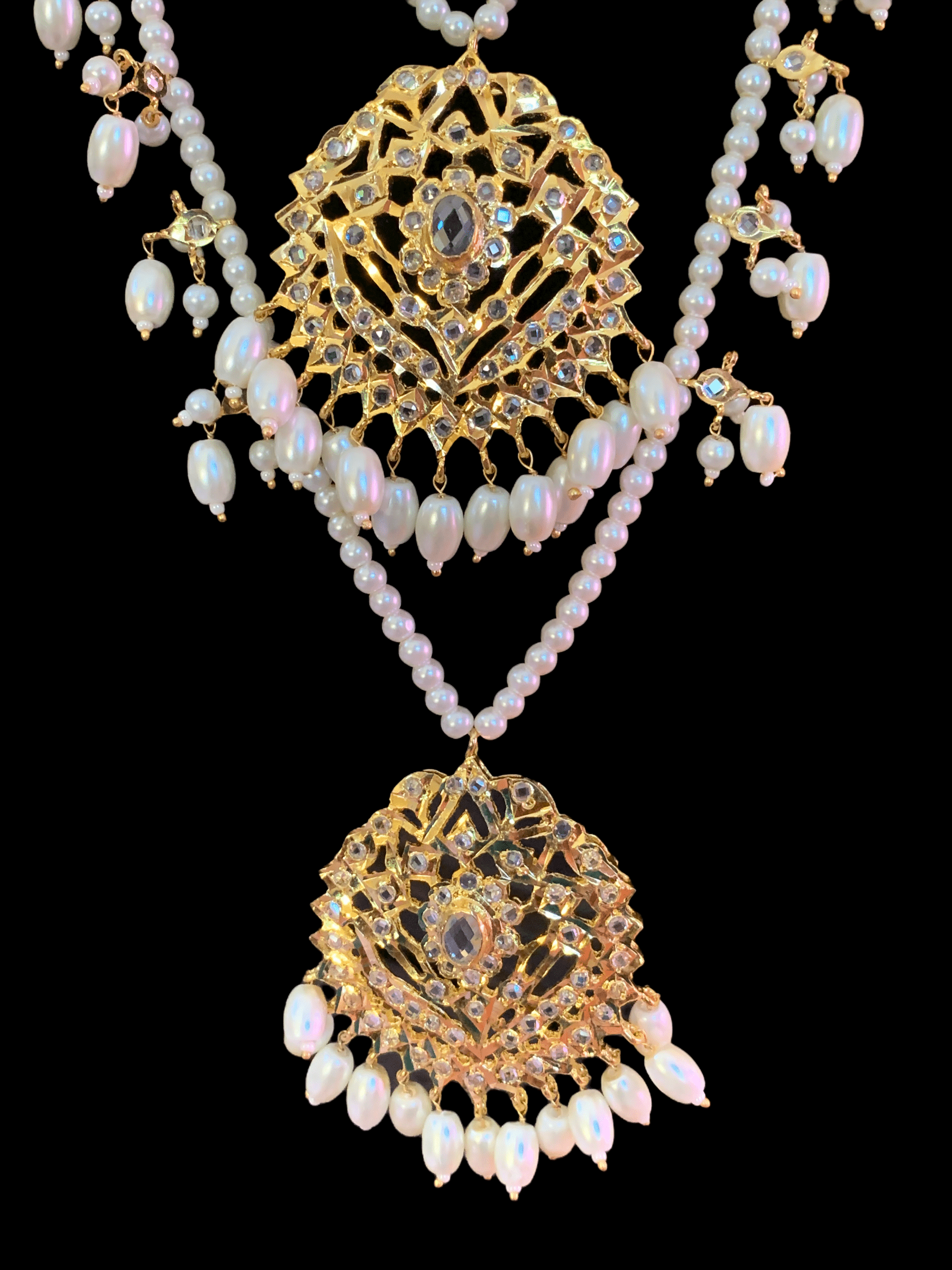 SAT44 Shanya satlada with earrings ( READY TO SHIP )