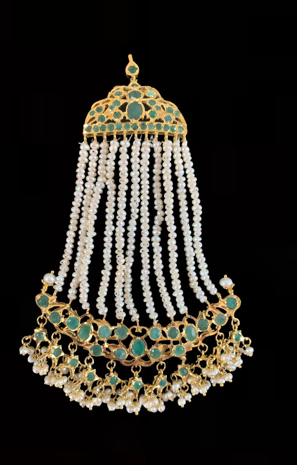 Bridal set in  gold plated silver (SHIPS IN 5 WEEKS )