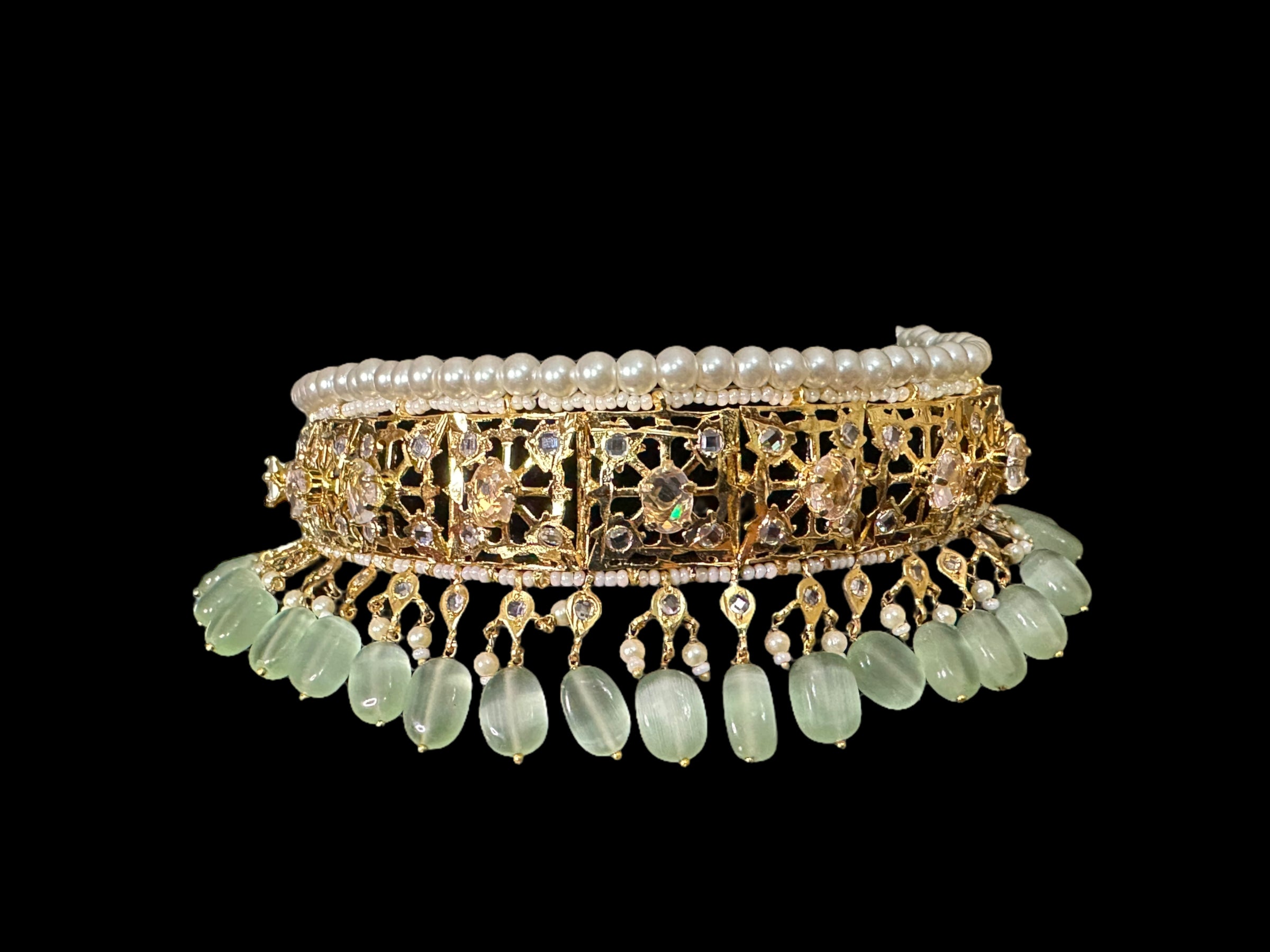 BR72A Insia bridal jadavi lacha set ( SHIPS IN 3 WEEKS )