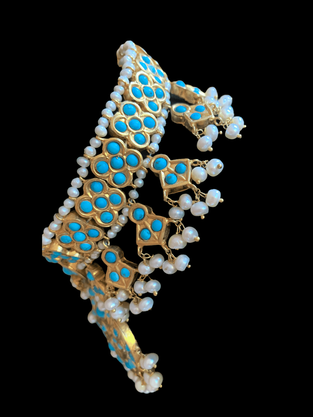 C210 Reza feroza choker set in fresh water pearls ( SHIPS IN 2 WEEKS  )