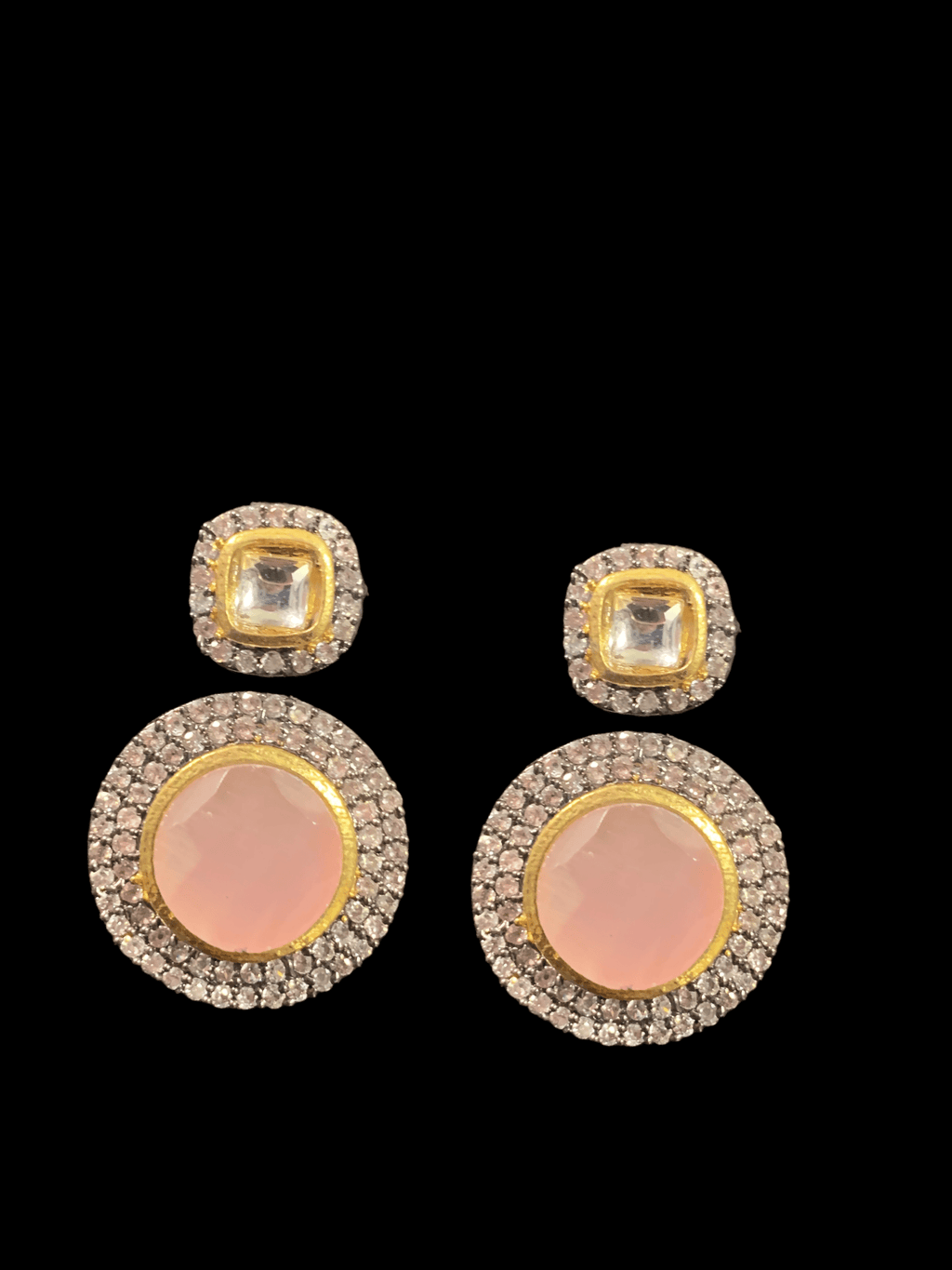 Cz  choker - pink    ( READY TO SHIP )