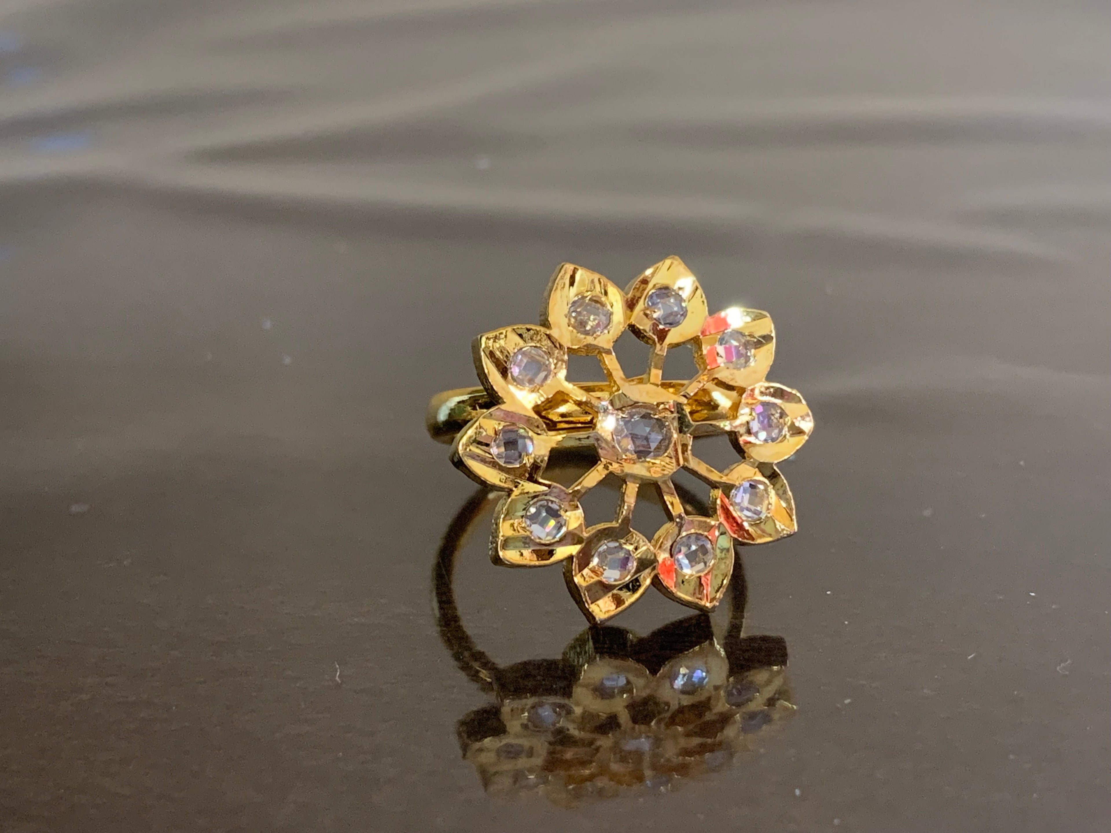 DJR47 Cz polki  ring ( READY TO SHIP)