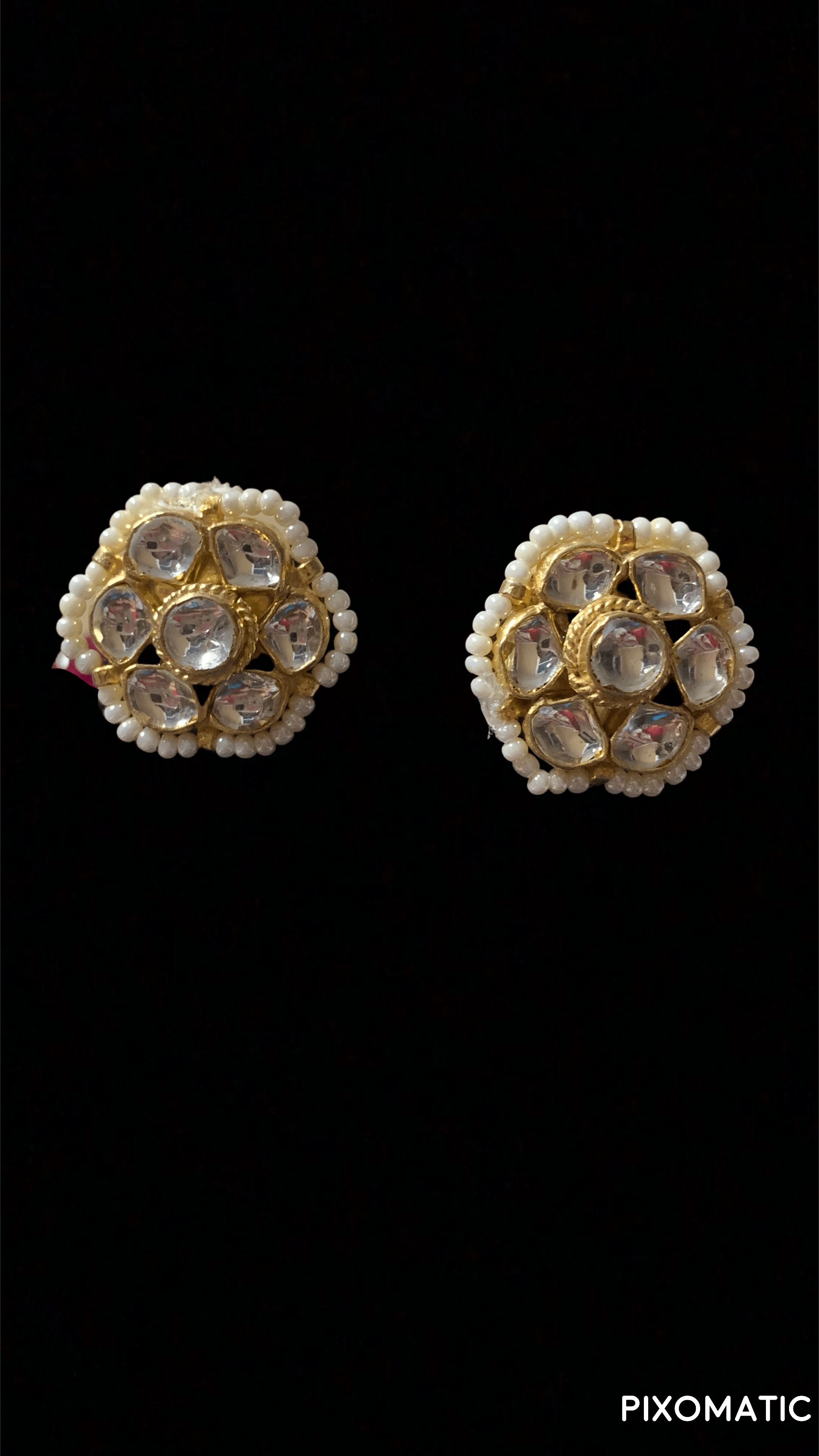 SAT76A Sumaina single line necklace (READY TO SHIP )