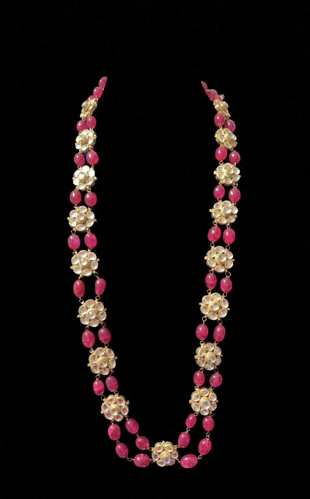 SAT76A Sumaina single line necklace (READY TO SHIP )